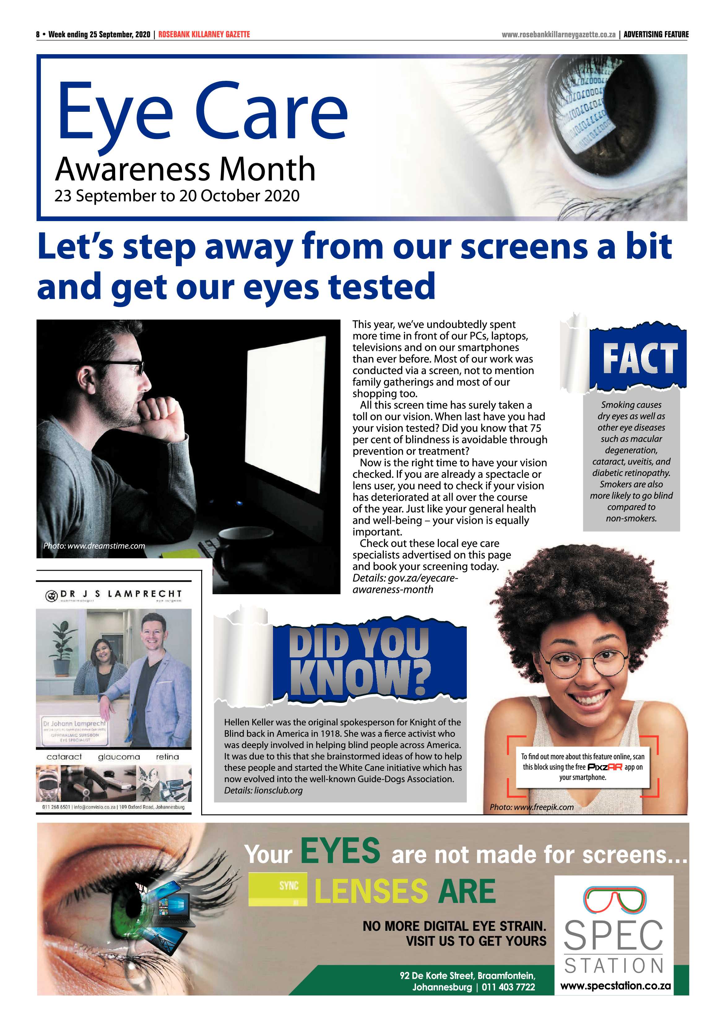 Rosebank Killarney Gazette 24 September 2020 page 8