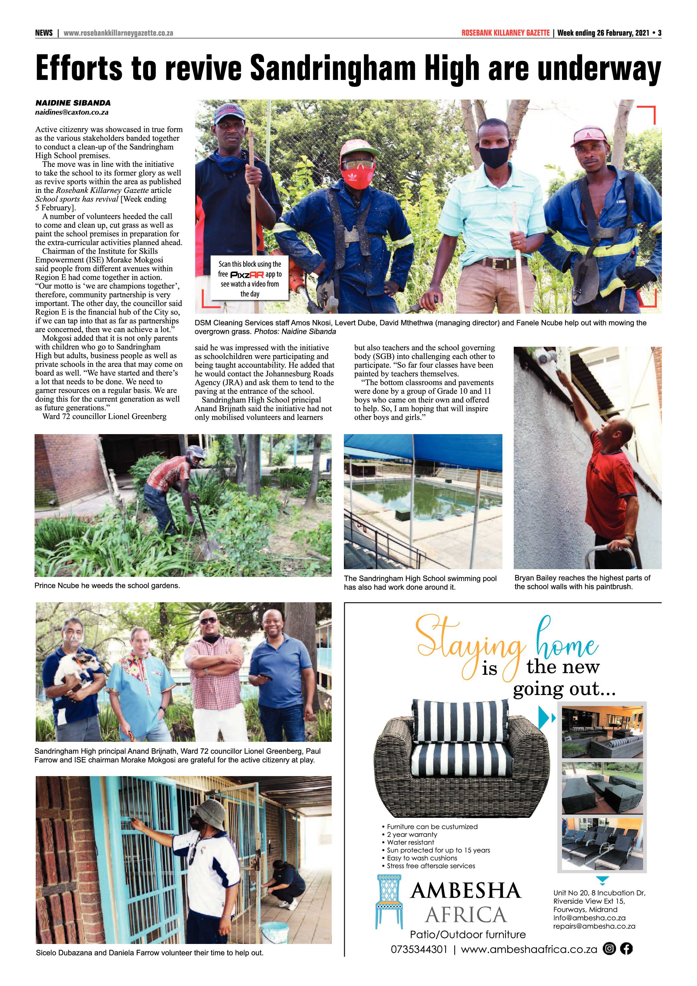 Rosebank Killarney Gazette 26 February 2021 page 3