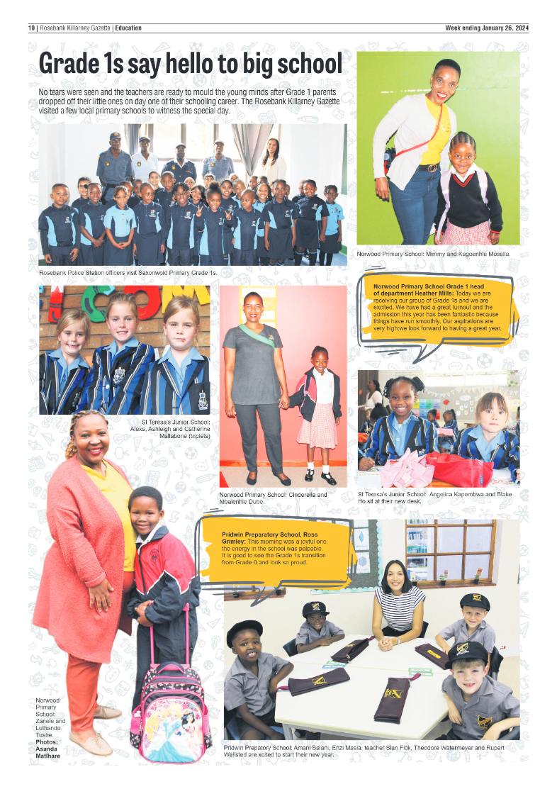 Rosebank Killarney Gazette 26 January 2024 page 10