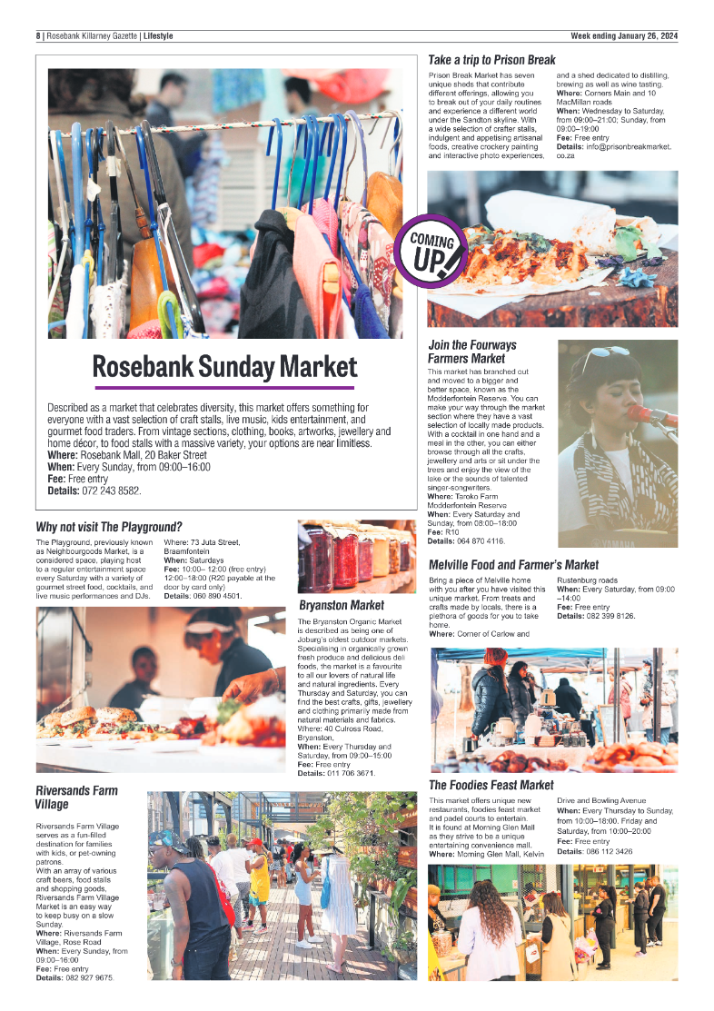 Rosebank Killarney Gazette 26 January 2024 page 8