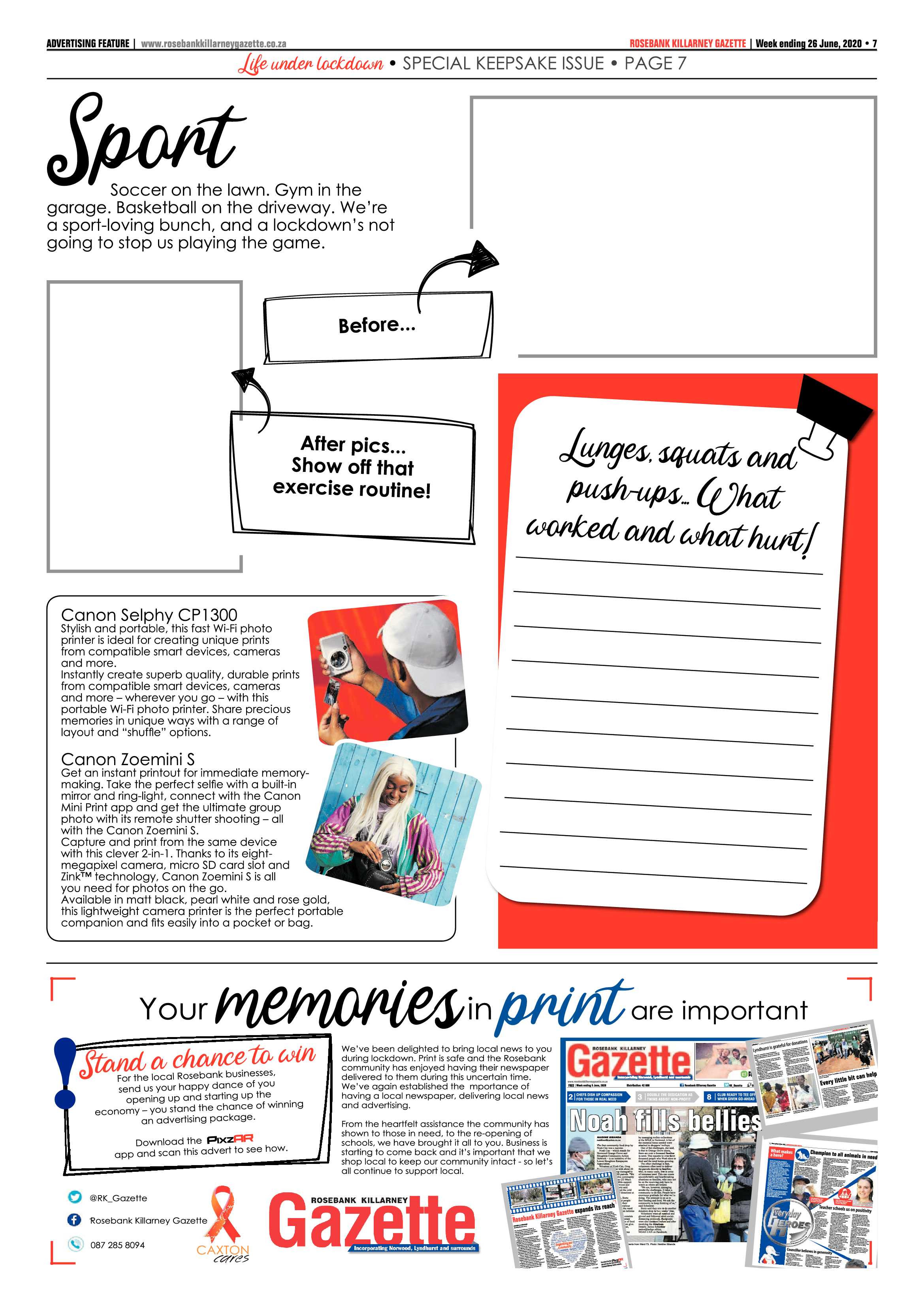 Rosebank Killarney Gazette 26 June 2020 page 11