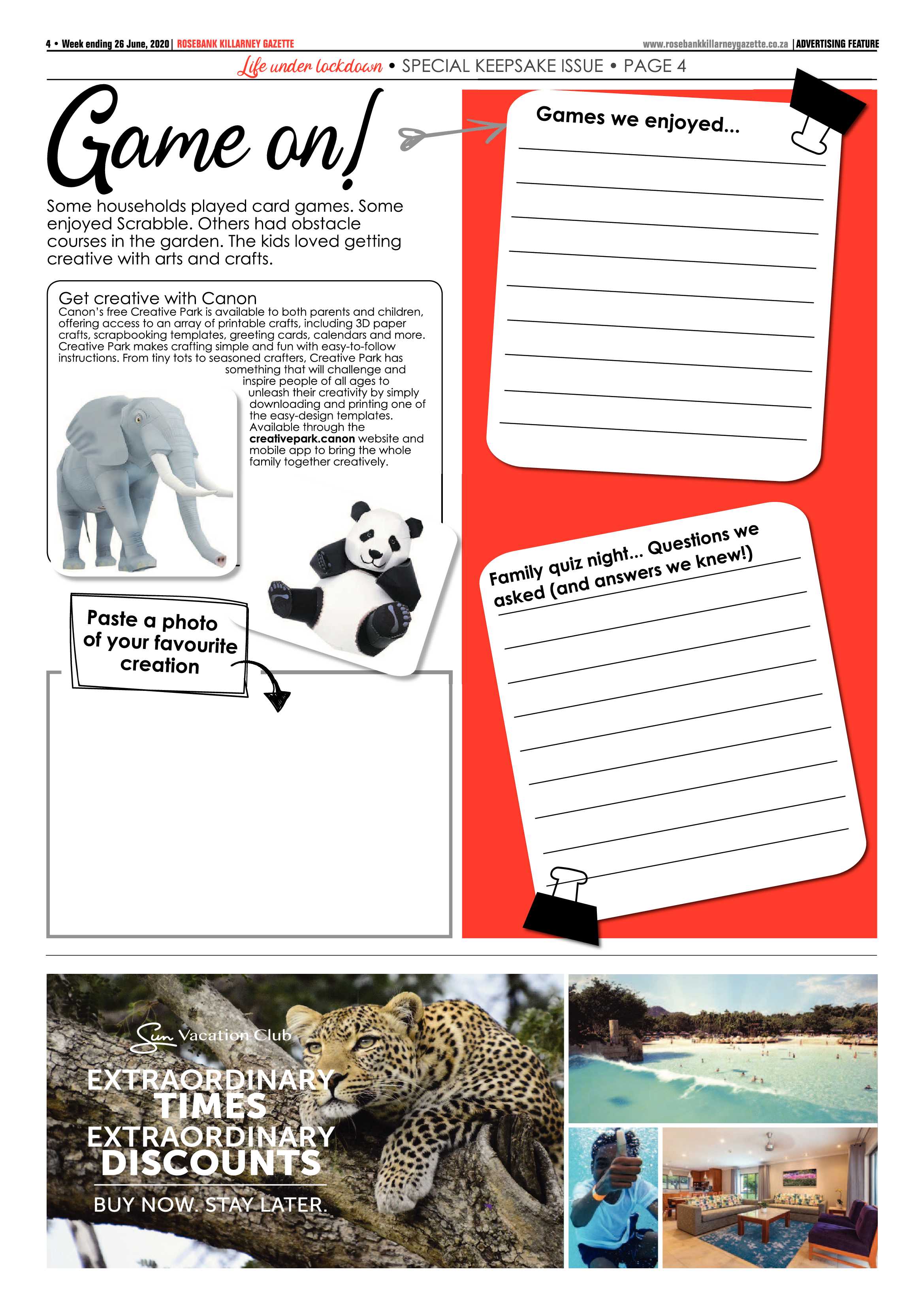 Rosebank Killarney Gazette 26 June 2020 page 8