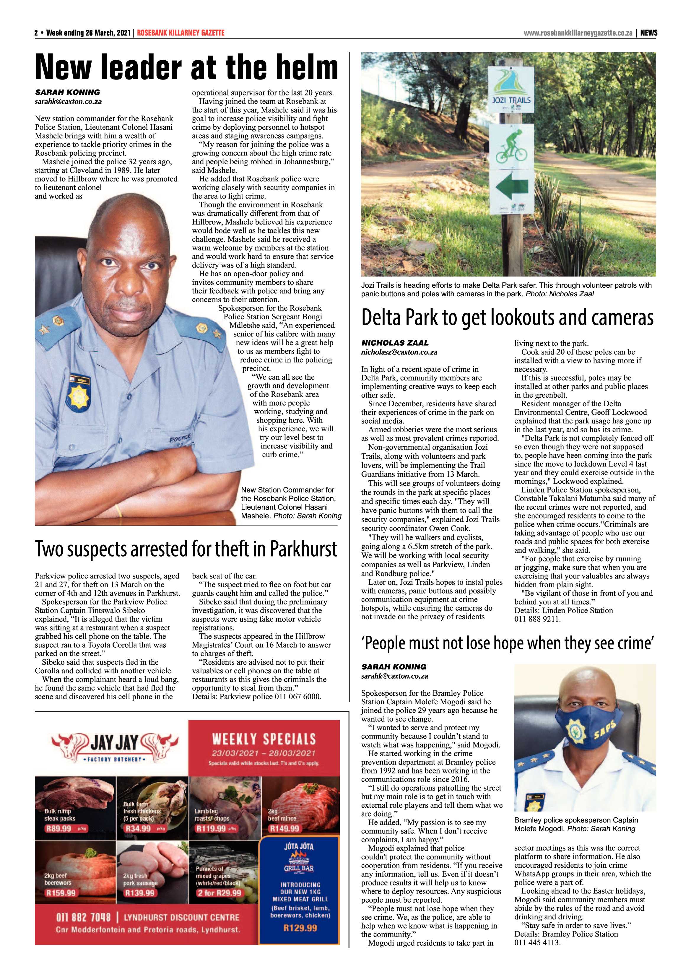 Rosebank Killarney Gazette 26 March 2021 page 2