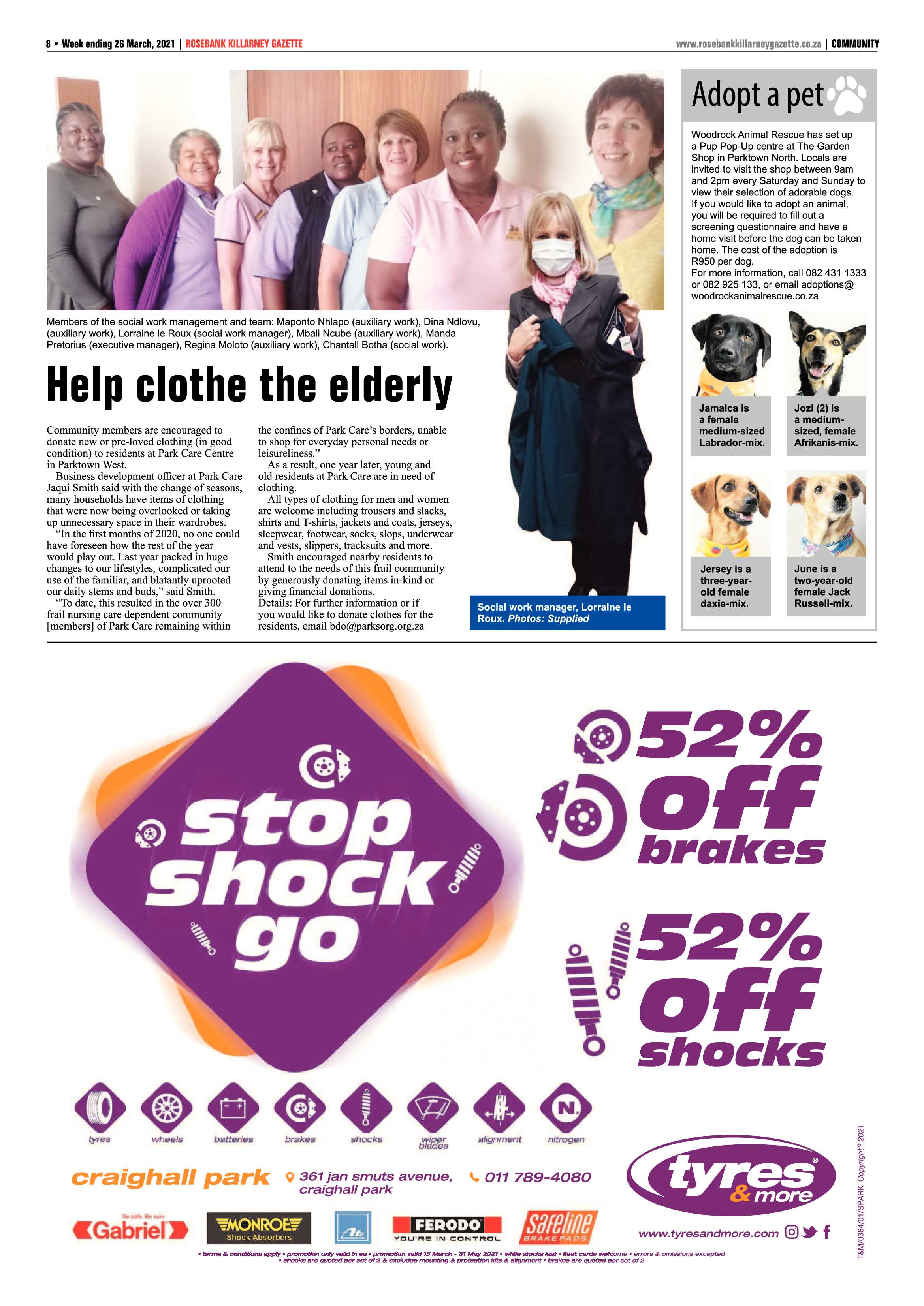 Rosebank Killarney Gazette 26 March 2021 page 8