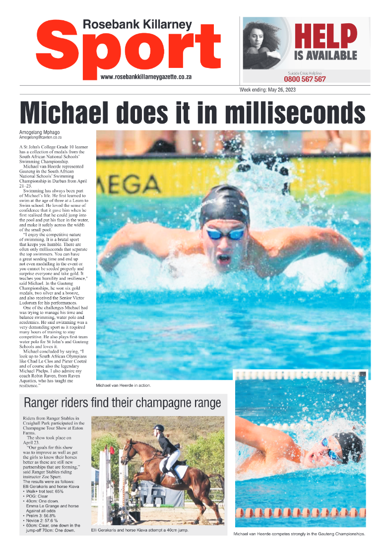 Rosebank Killarney Gazette 26 May 2023 page 12