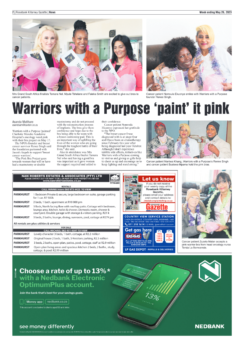 Rosebank Killarney Gazette 26 May 2023 page 2