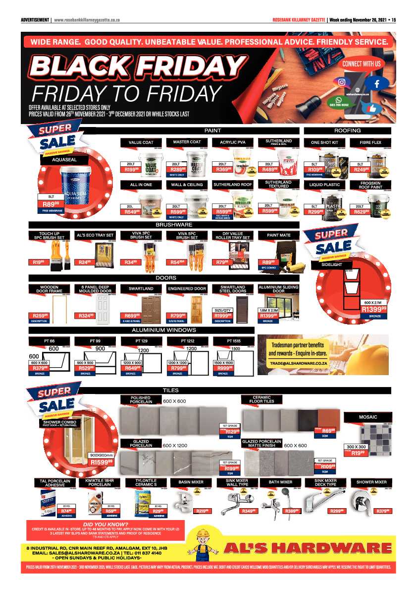 Rosebank Killarney Gazette 26 November 2021 page 15