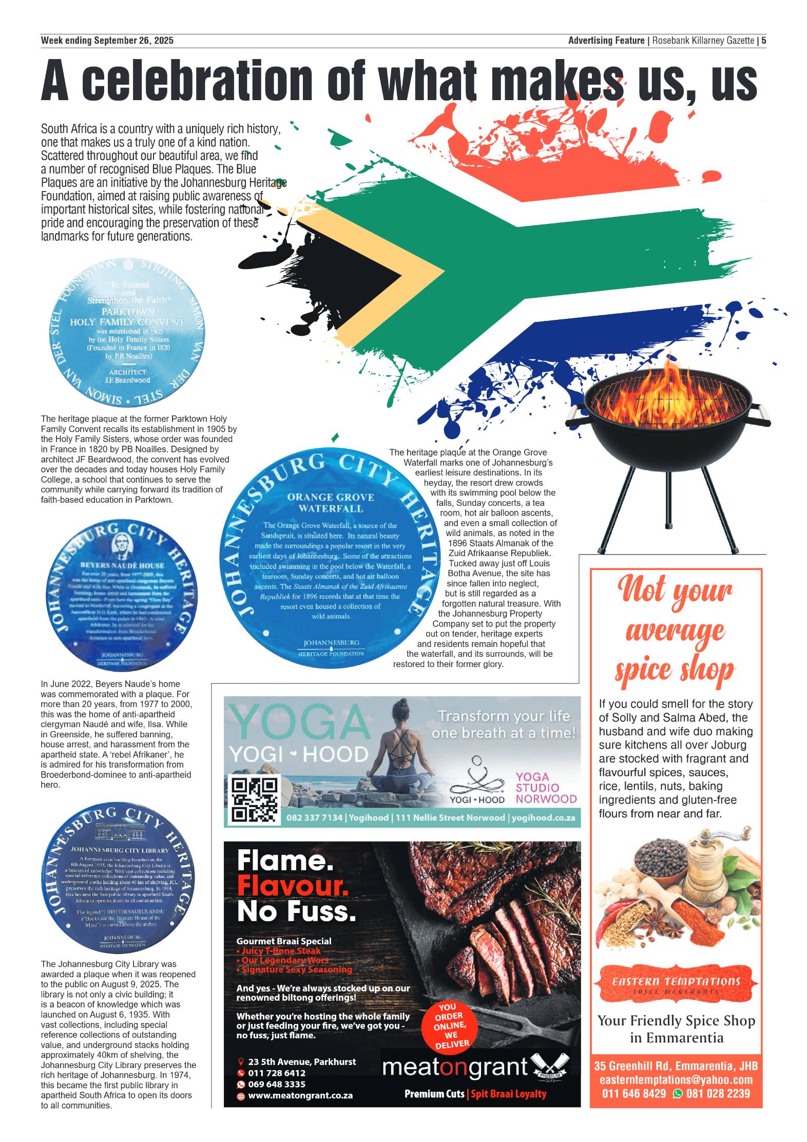 Rosebank Killarney Gazette 26 September 2025 page 5