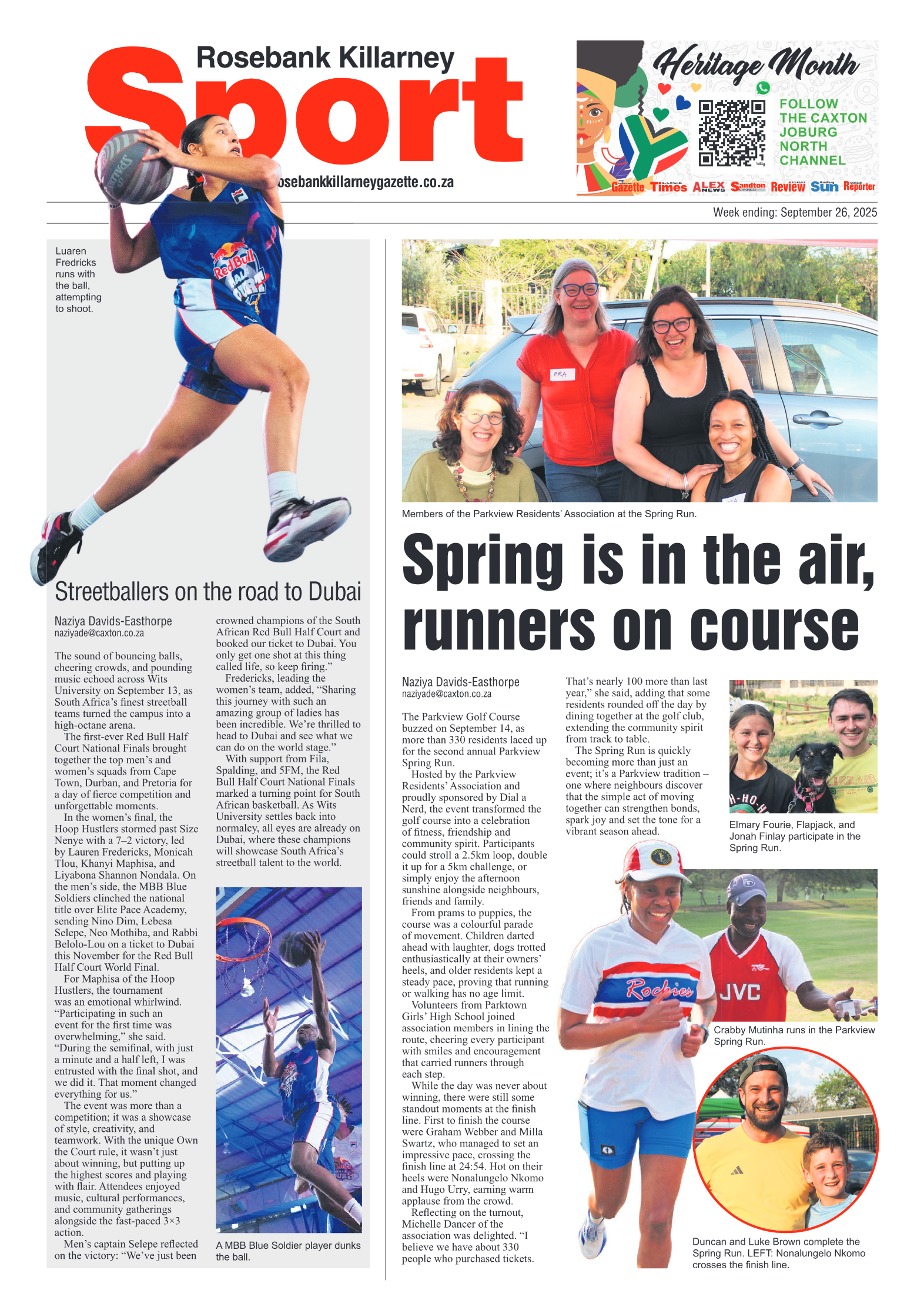 Rosebank Killarney Gazette 26 September 2025 page 8