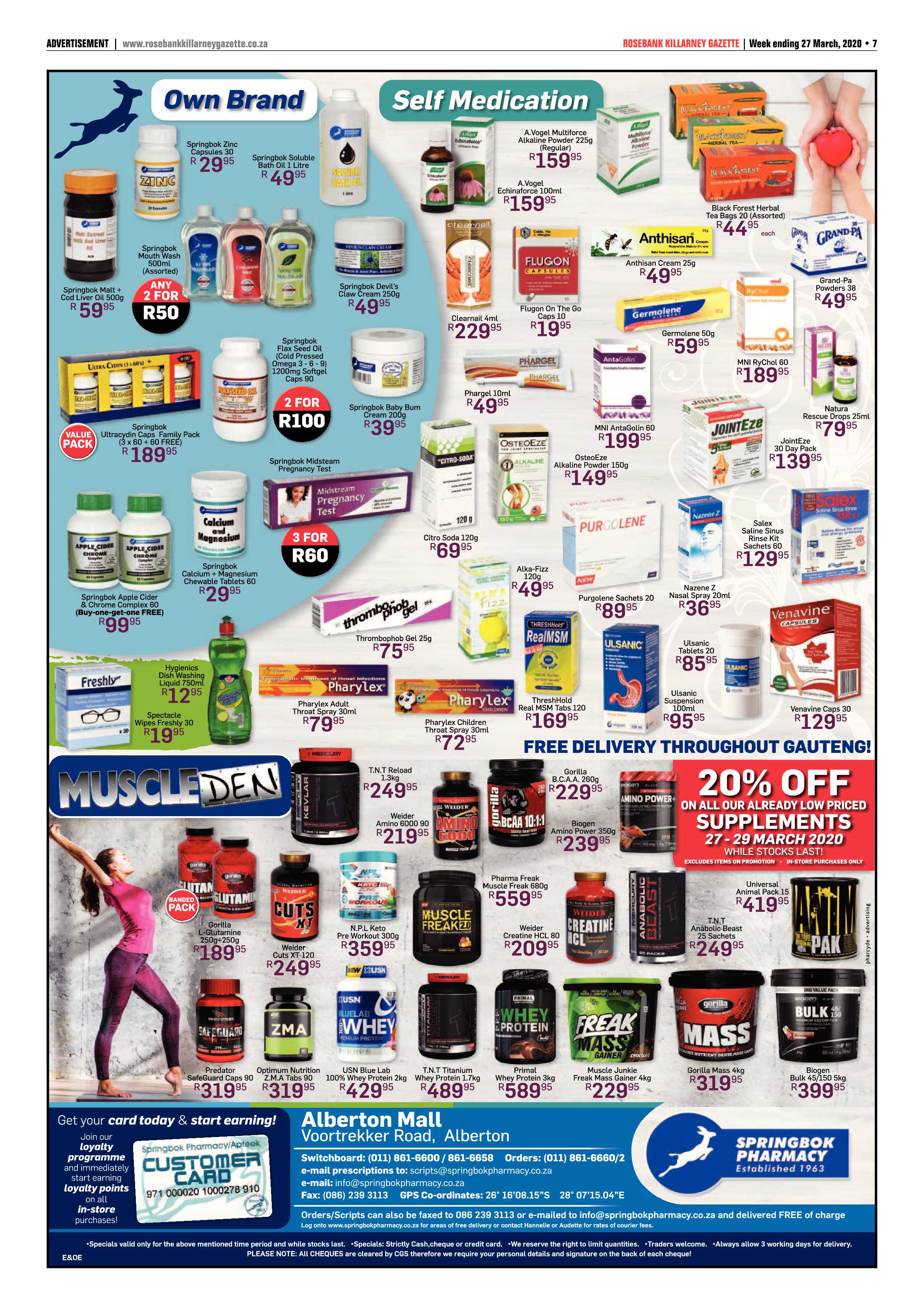 Rosebank Killarney Gazette 27 March 2020 page 7