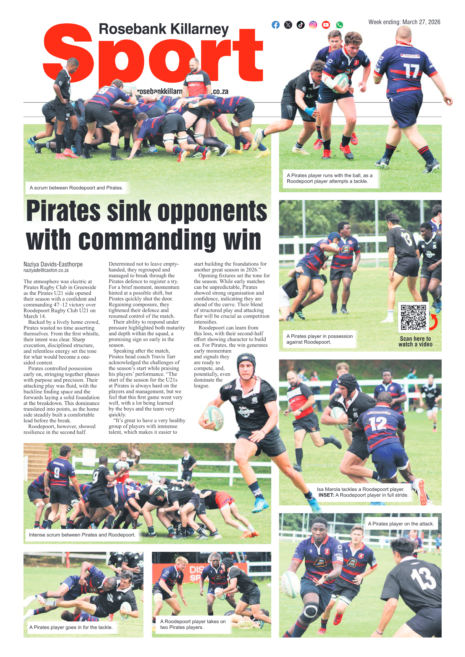 Rosebank Killarney Gazette 27 March 2026 page 8