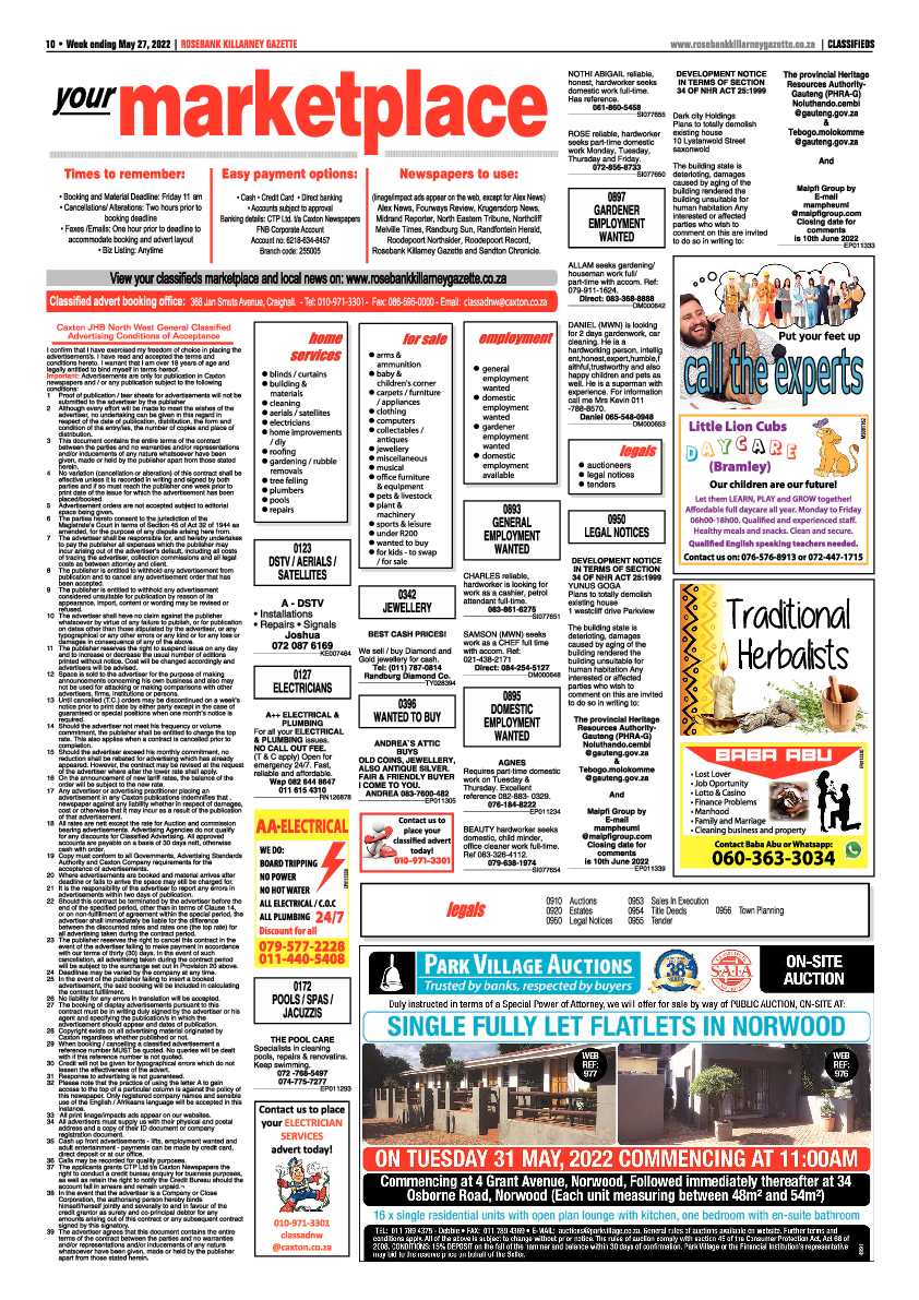 Rosebank Killarney Gazette 27 May 2022 page 10