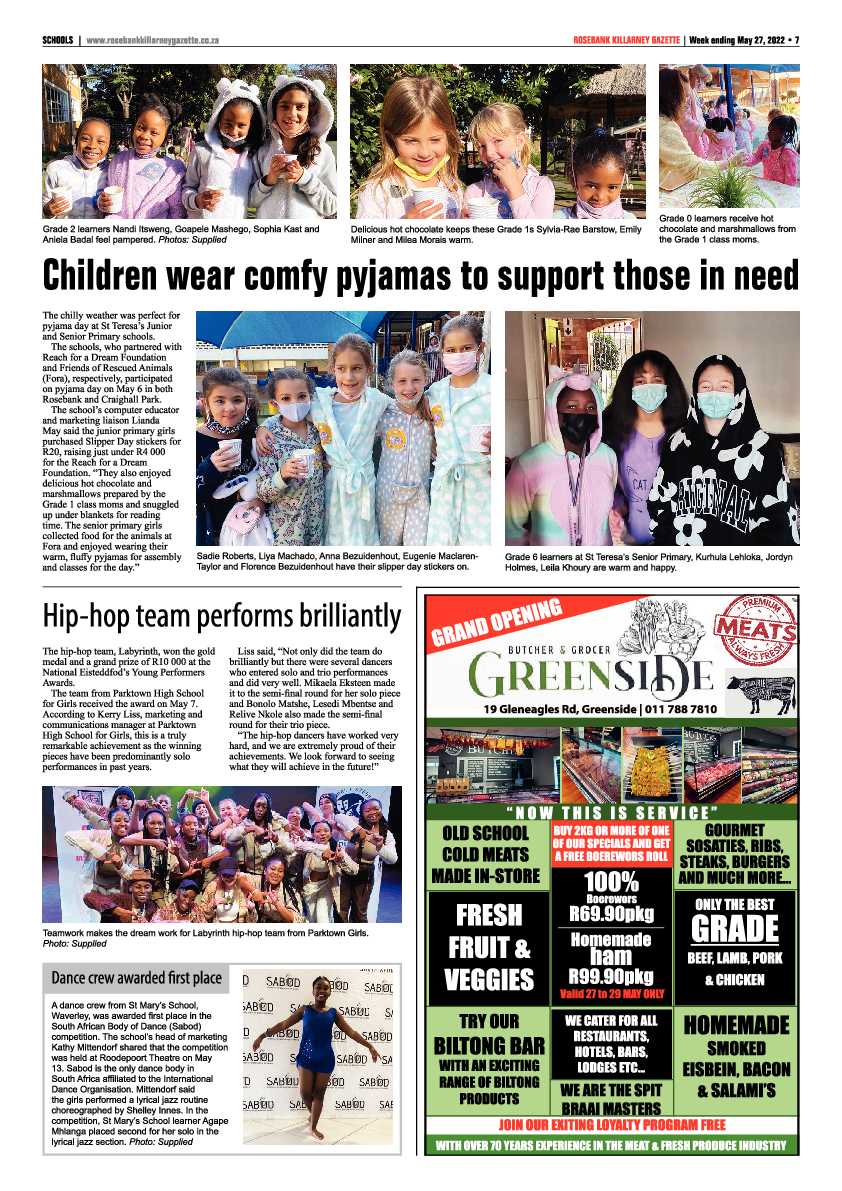 Rosebank Killarney Gazette 27 May 2022 page 7