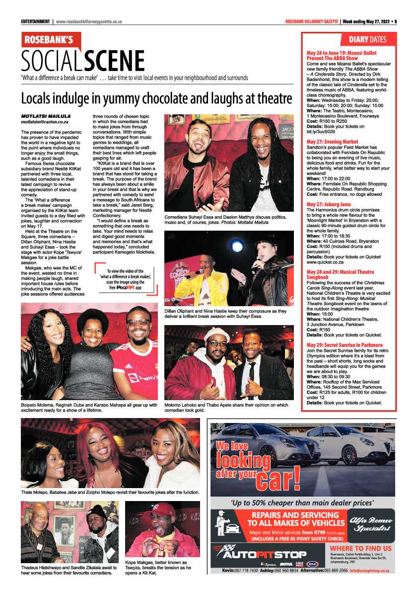 Rosebank Killarney Gazette 27 May 2022 page 9