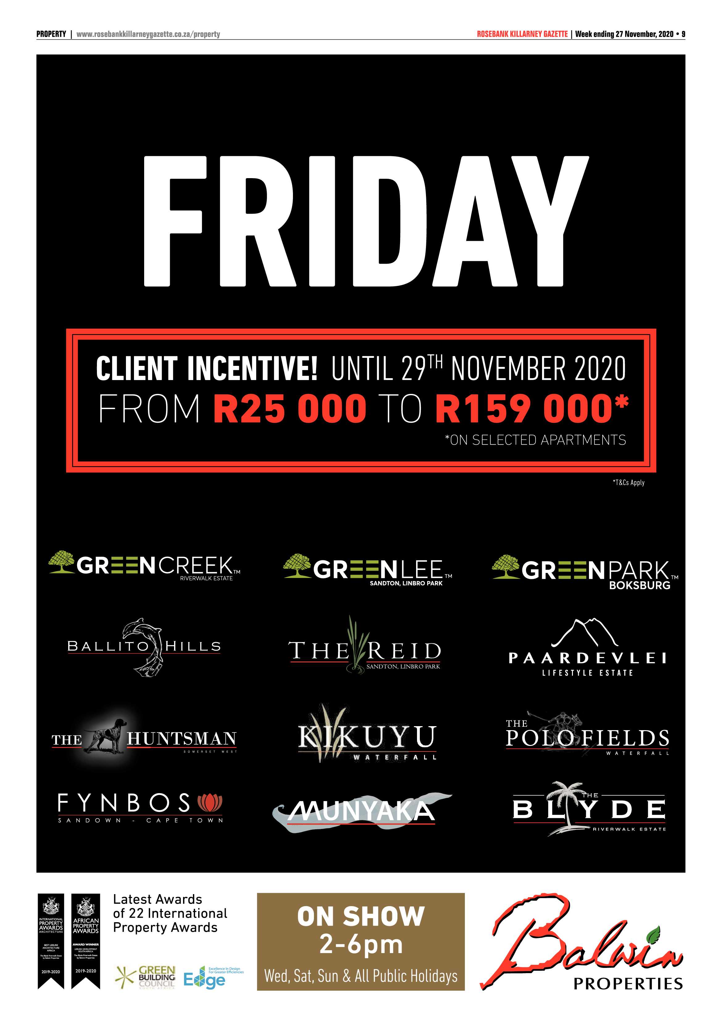 Rosebank Killarney Gazette 27 November 2020 page 9