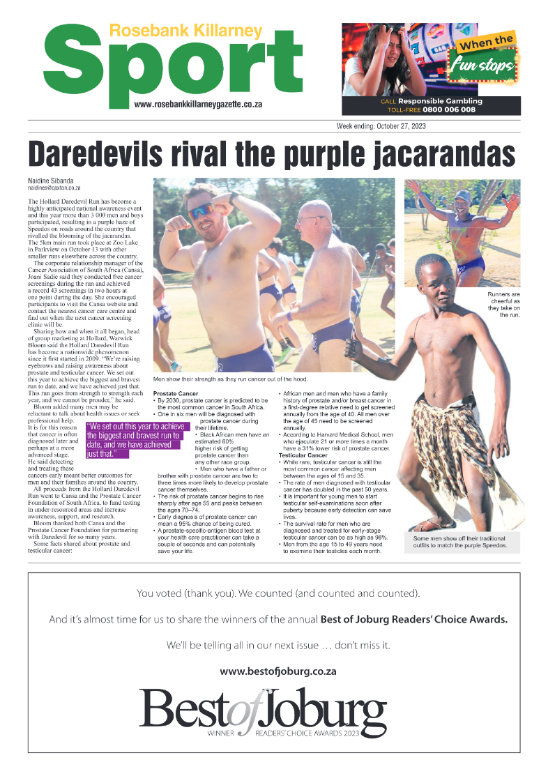 Rosebank Killarney Gazette 27 October 2023 page 12