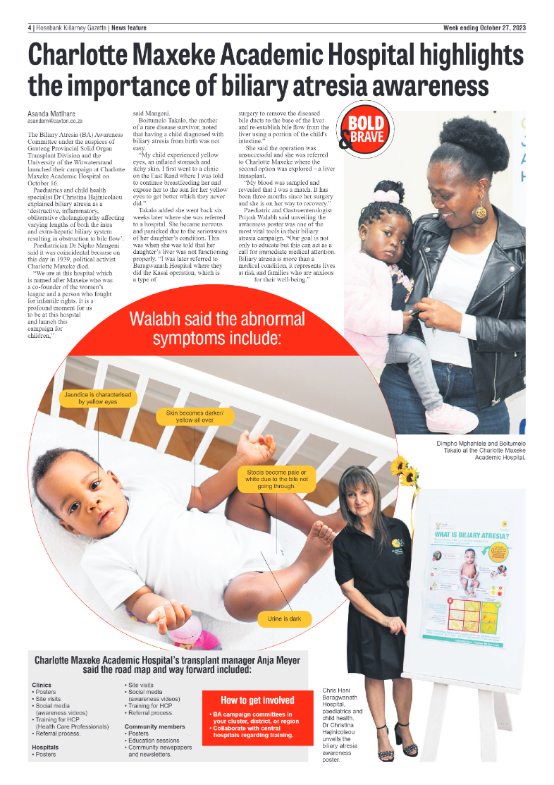 Rosebank Killarney Gazette 27 October 2023 page 4
