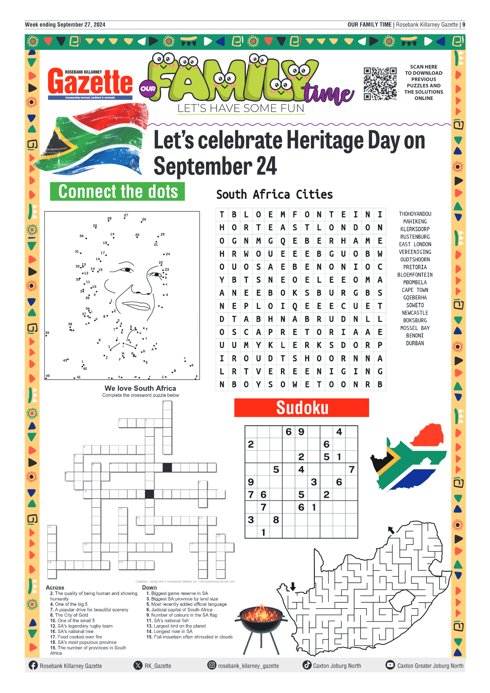 Rosebank Killarney Gazette 27 September 2024 page 9