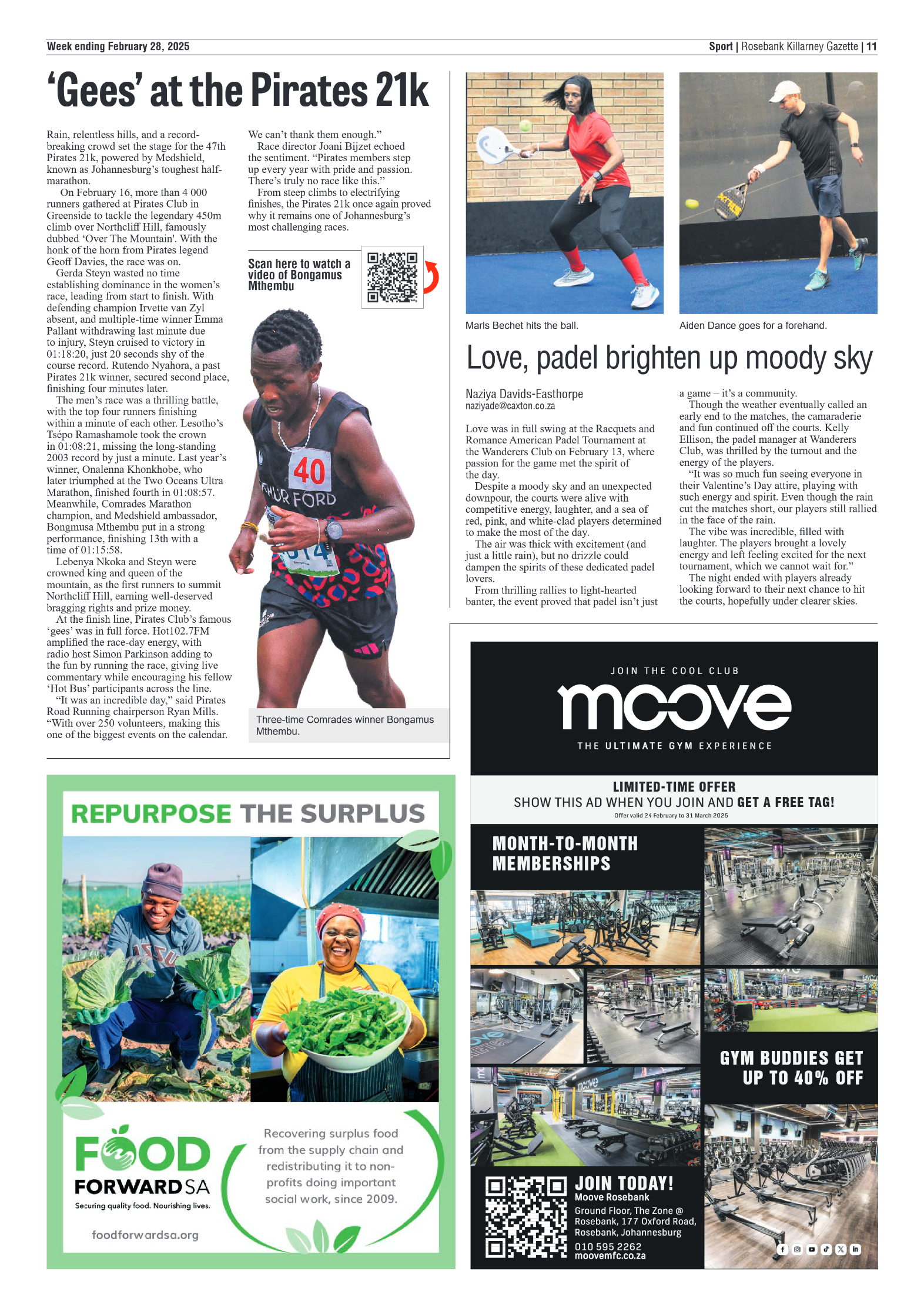 Rosebank Killarney Gazette 28 February 2025 page 11