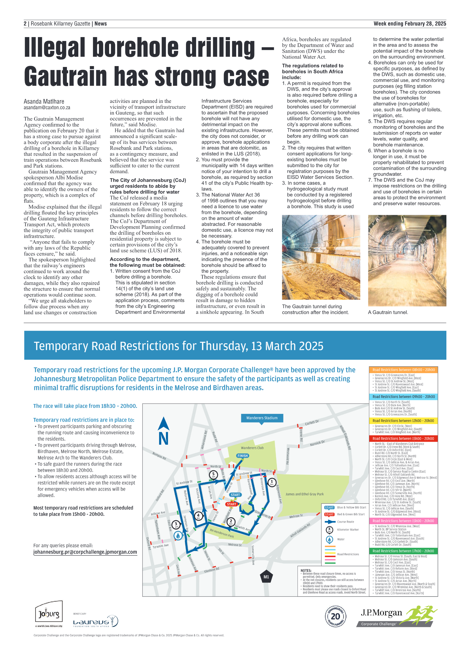 Rosebank Killarney Gazette 28 February 2025 page 2