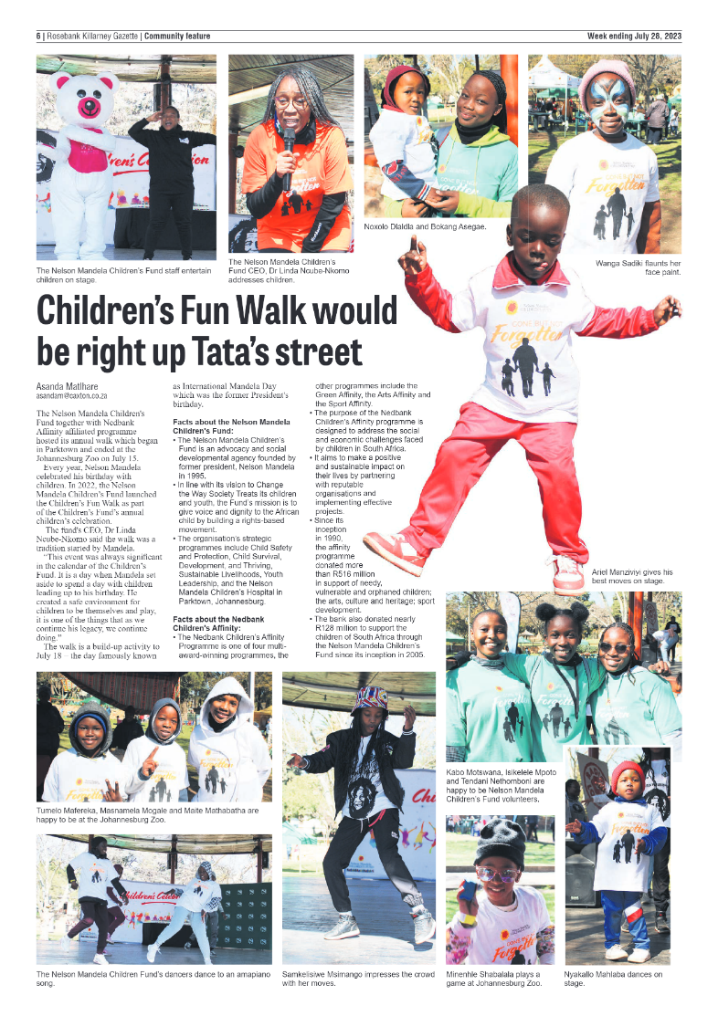 Rosebank Killarney Gazette 28 July 2023 page 6