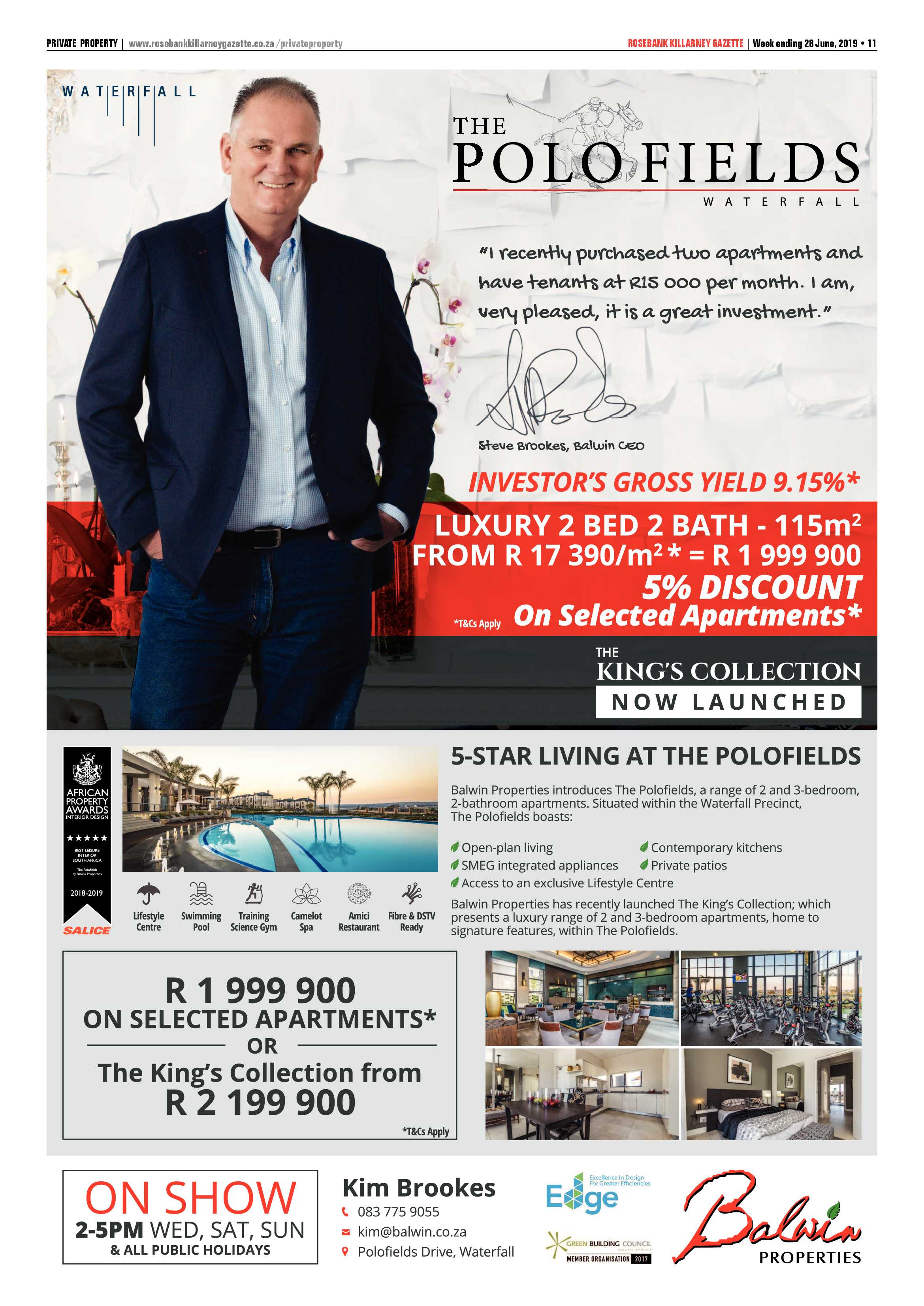 Rosebank Killarney Gazette 28 June, 2019 page 11