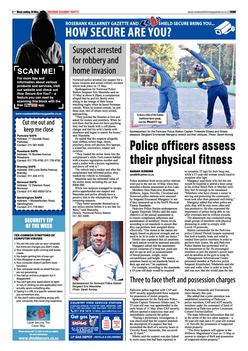 Rosebank Killarney Gazette 28 May 2021 page 2