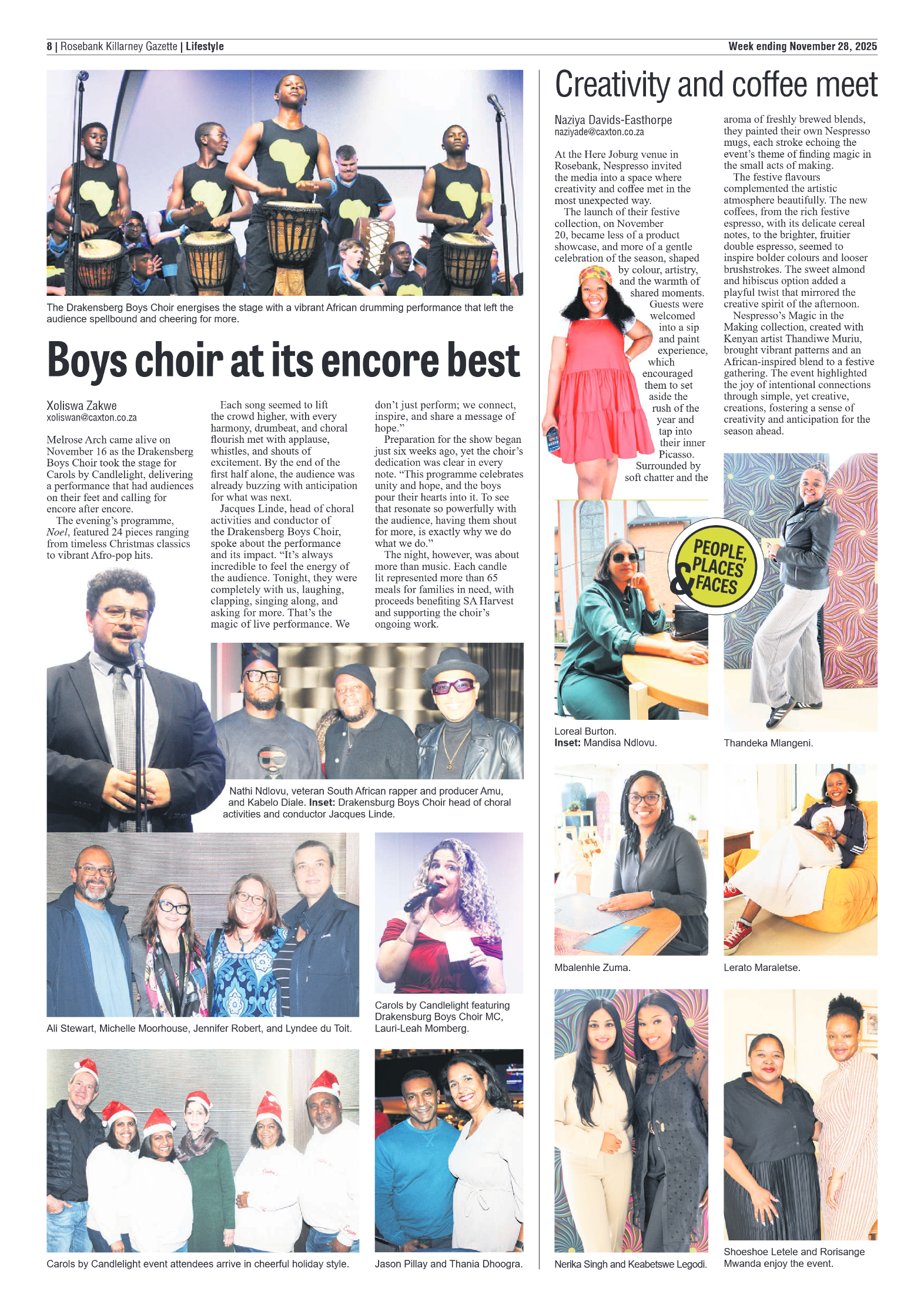 Rosebank Killarney Gazette 28 November 2025 page 10