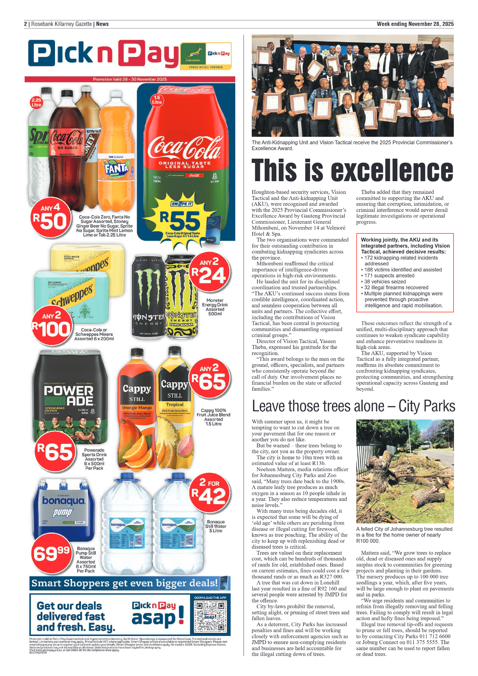 Rosebank Killarney Gazette 28 November 2025 page 4