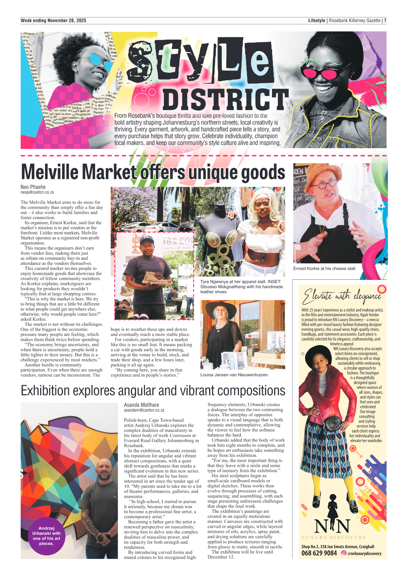 Rosebank Killarney Gazette 28 November 2025 page 9