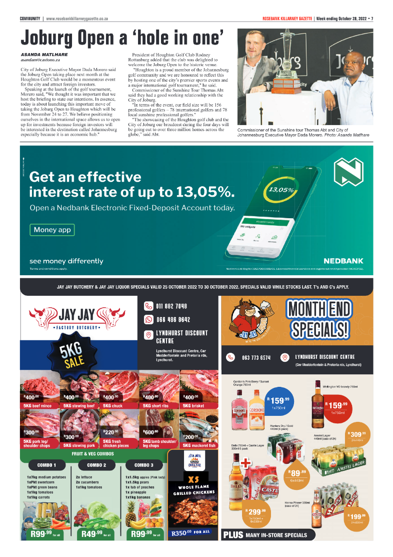 Rosebank Killarney Gazette 28 Oct 2022 page 7