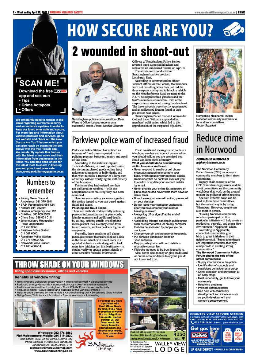 Rosebank Killarney Gazette 29 April 2022 page 2