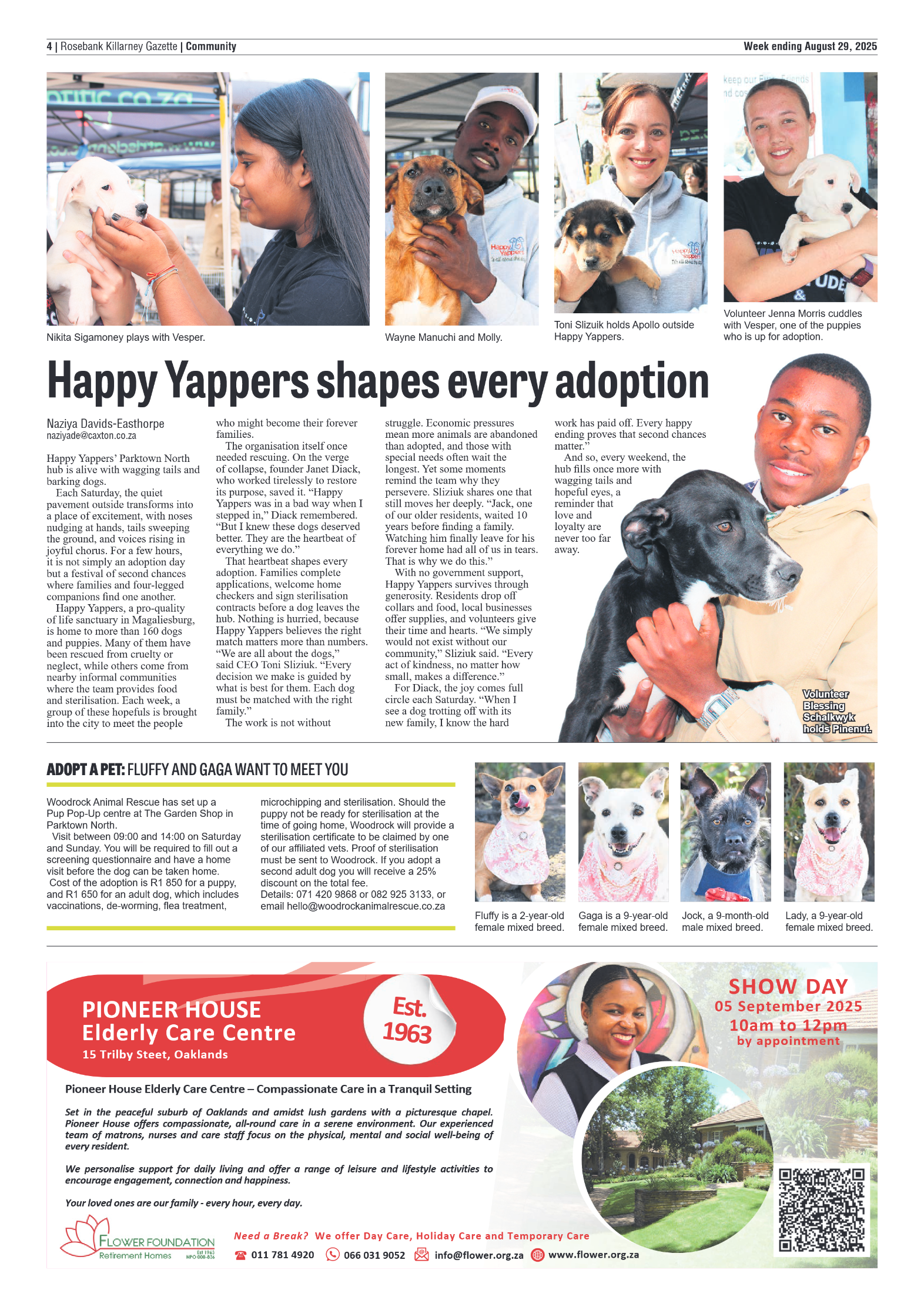 Rosebank Killarney Gazette 29 August 2025 page 4
