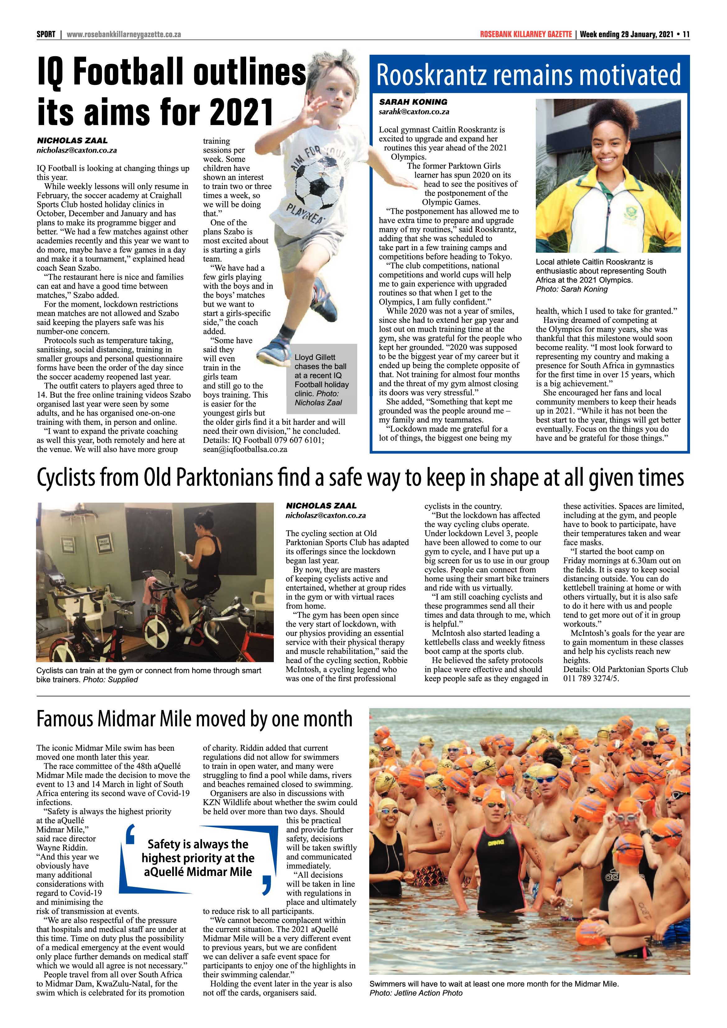 Rosebank Killarney Gazette 29 January 2020 page 11