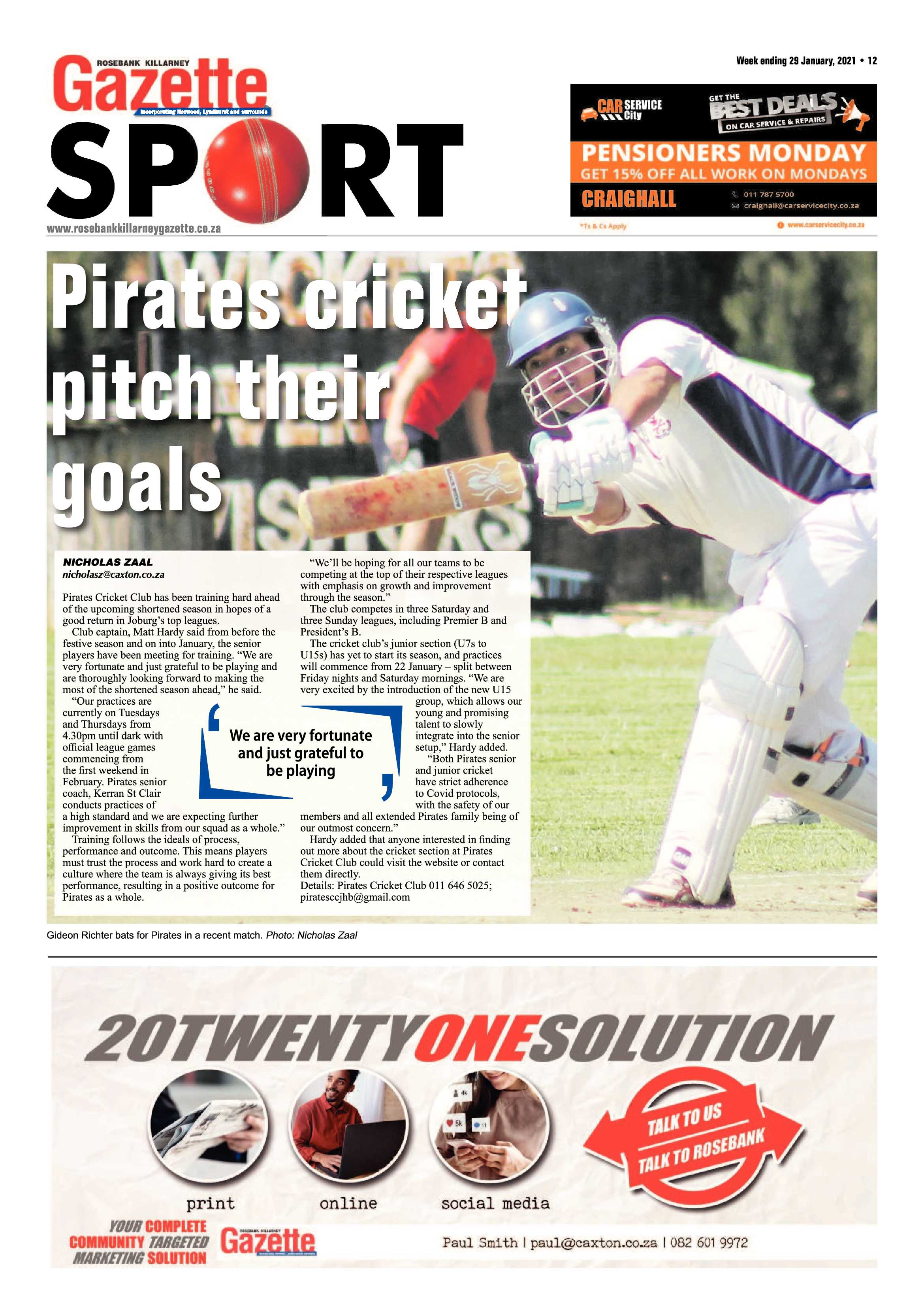 Rosebank Killarney Gazette 29 January 2020 page 12
