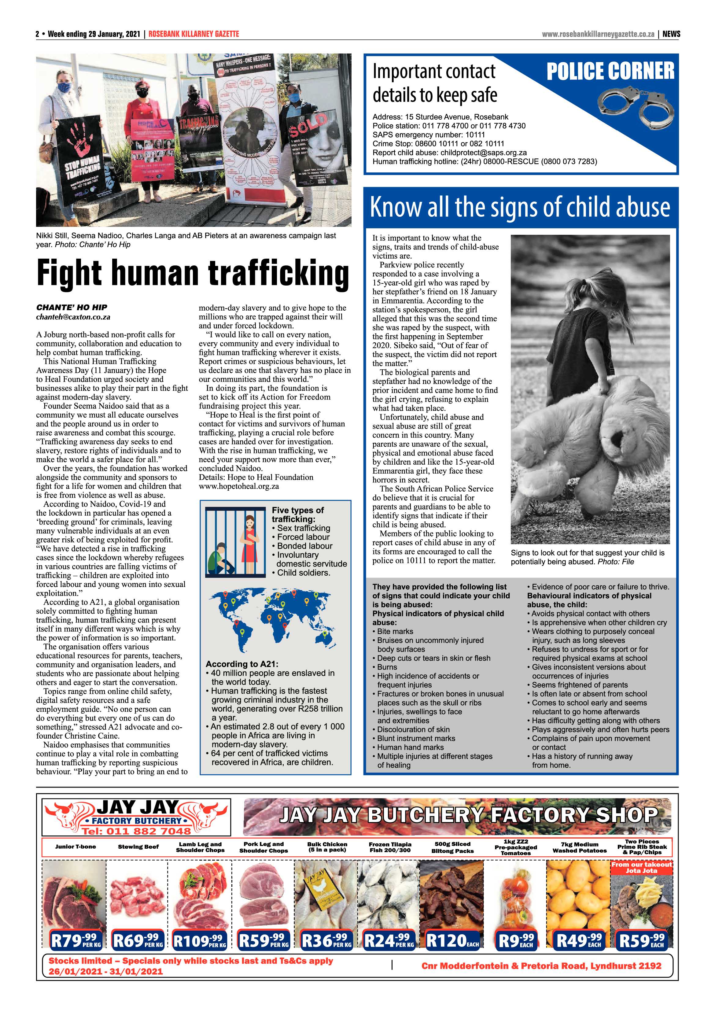 Rosebank Killarney Gazette 29 January 2020 page 2