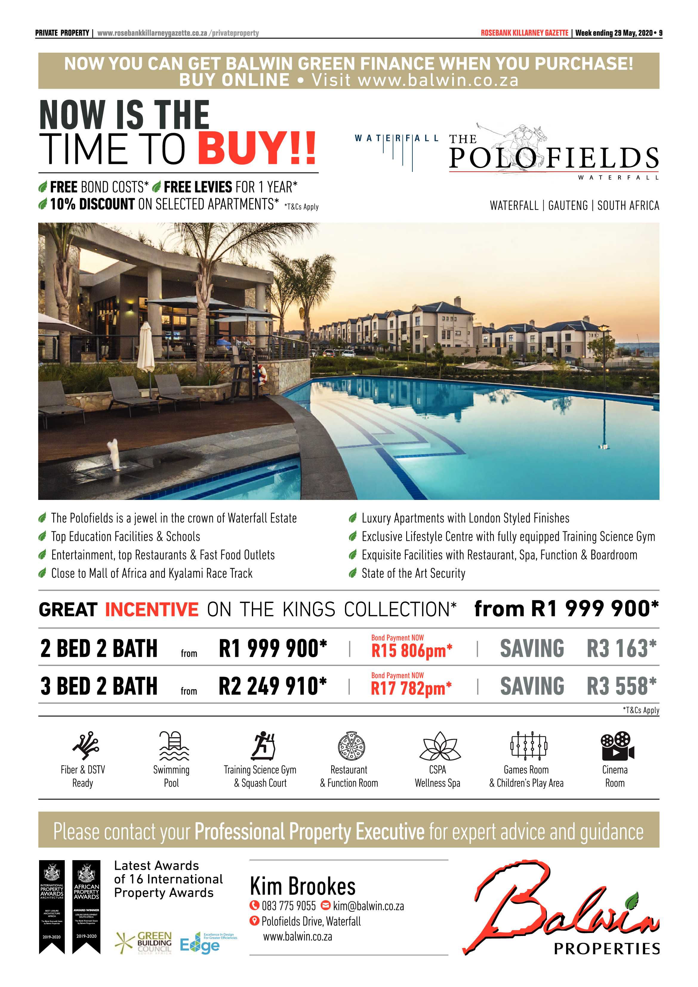 Rosebank Killarney Gazette 29 May 2020 page 9