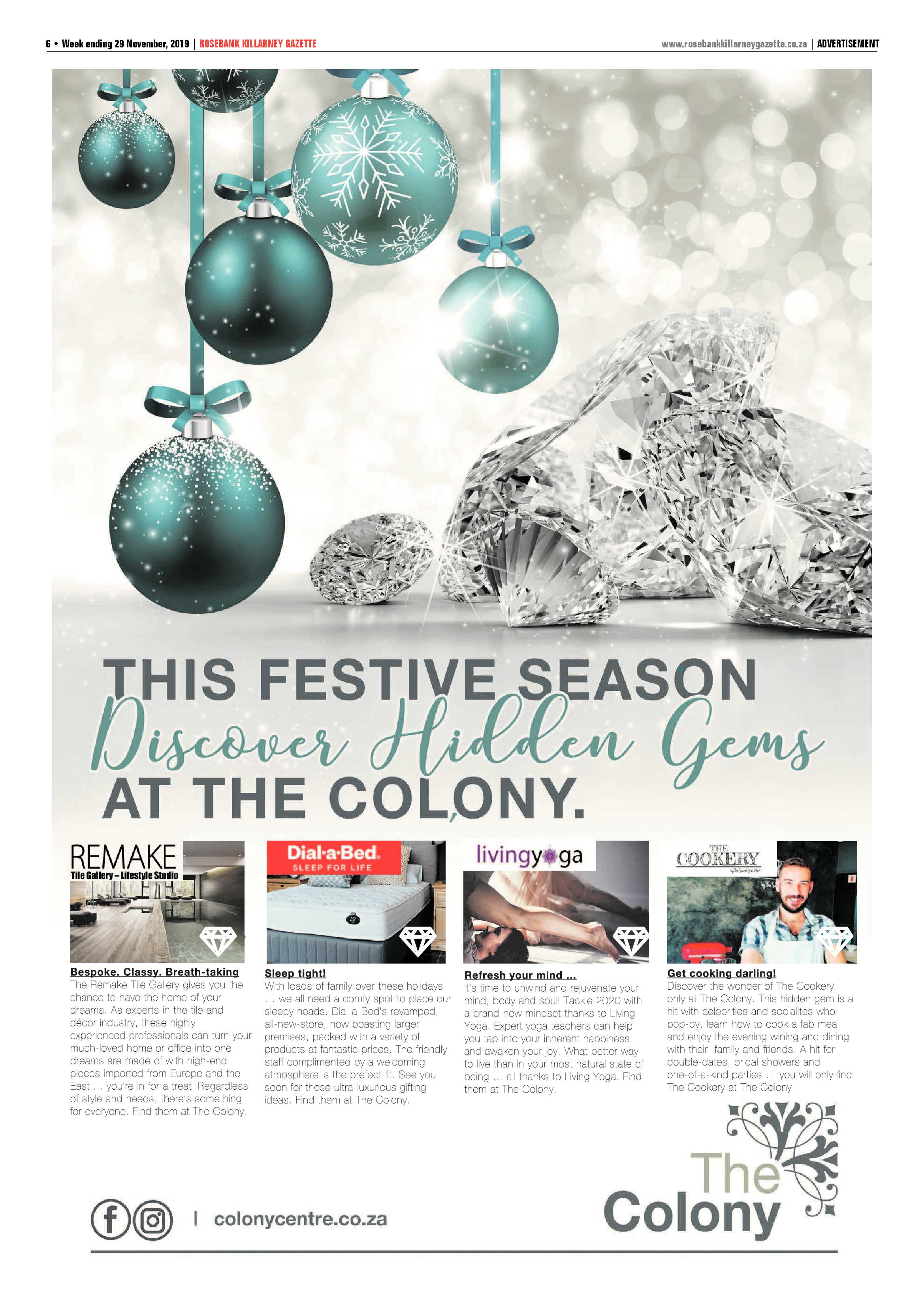 Rosebank Killarney Gazette 29 November 2019 page 6
