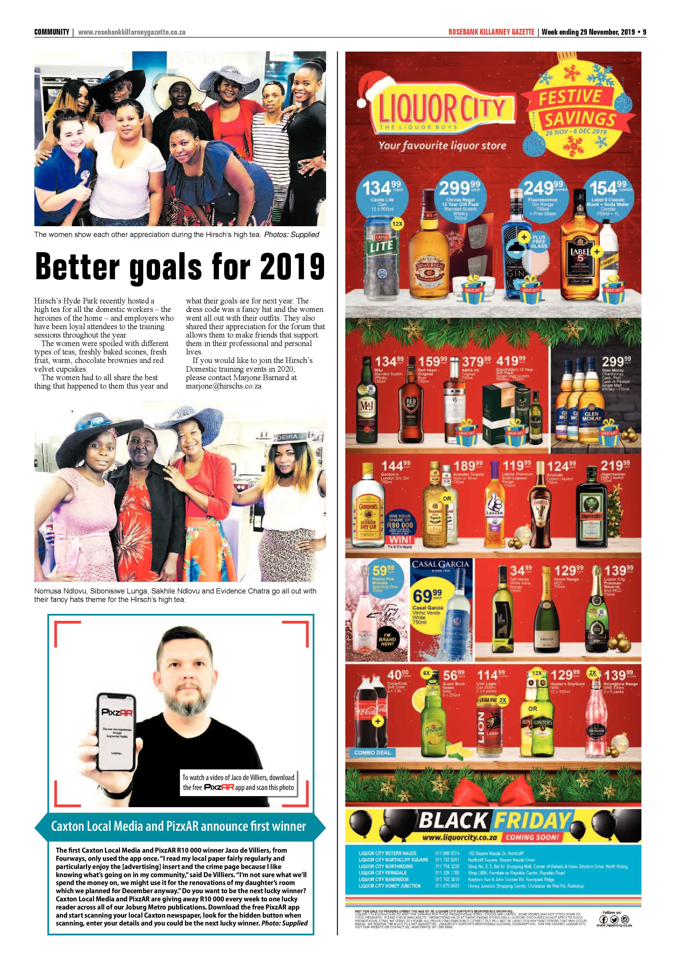 Rosebank Killarney Gazette 29 November 2019 page 9
