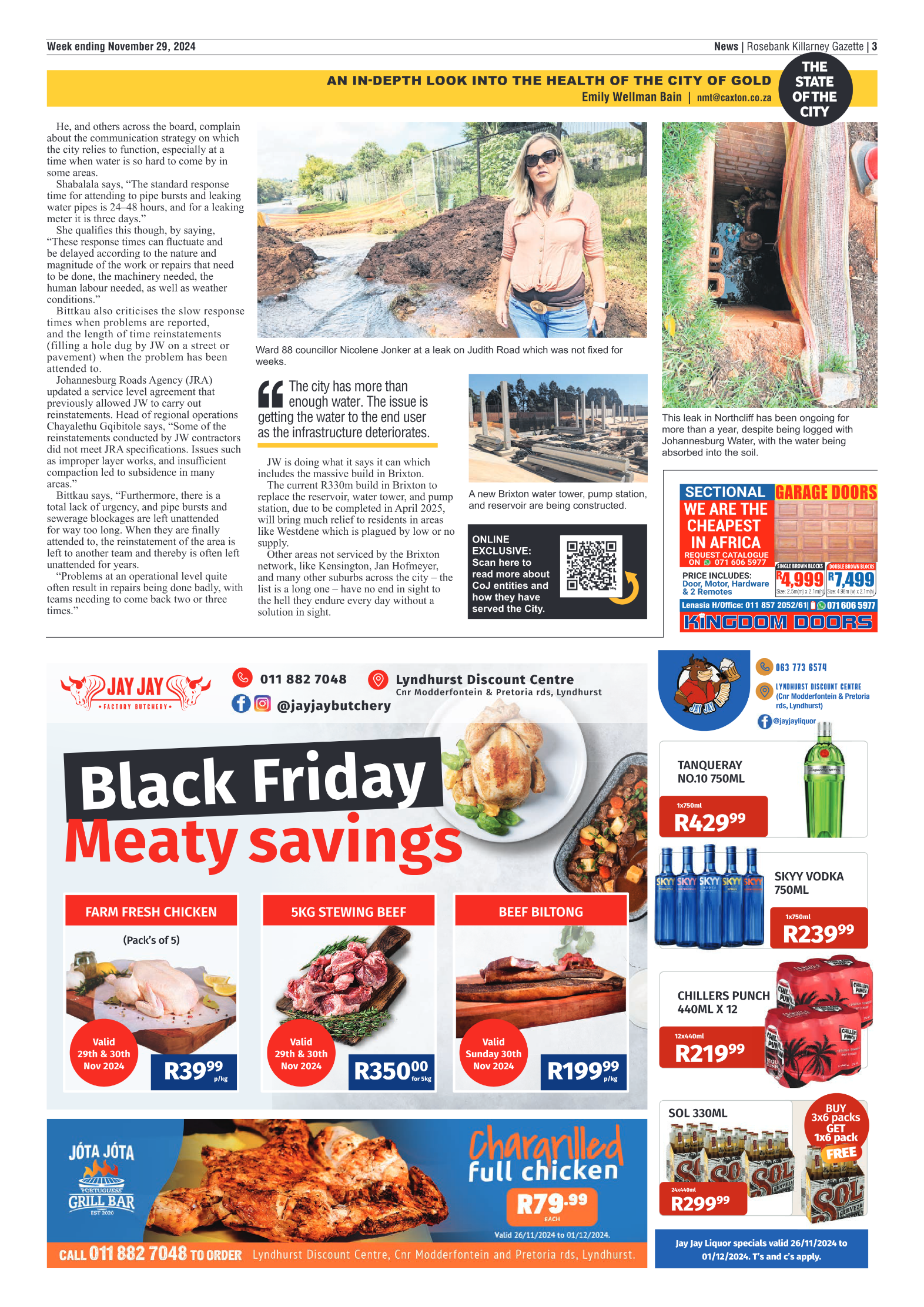 Rosebank Killarney Gazette 29 November 2024 page 3