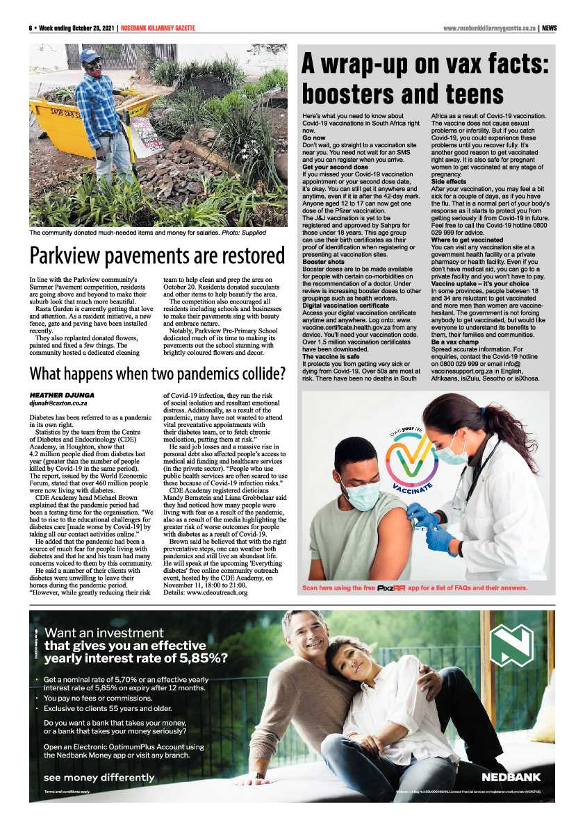 Rosebank Killarney Gazette 29 October 2021 page 6