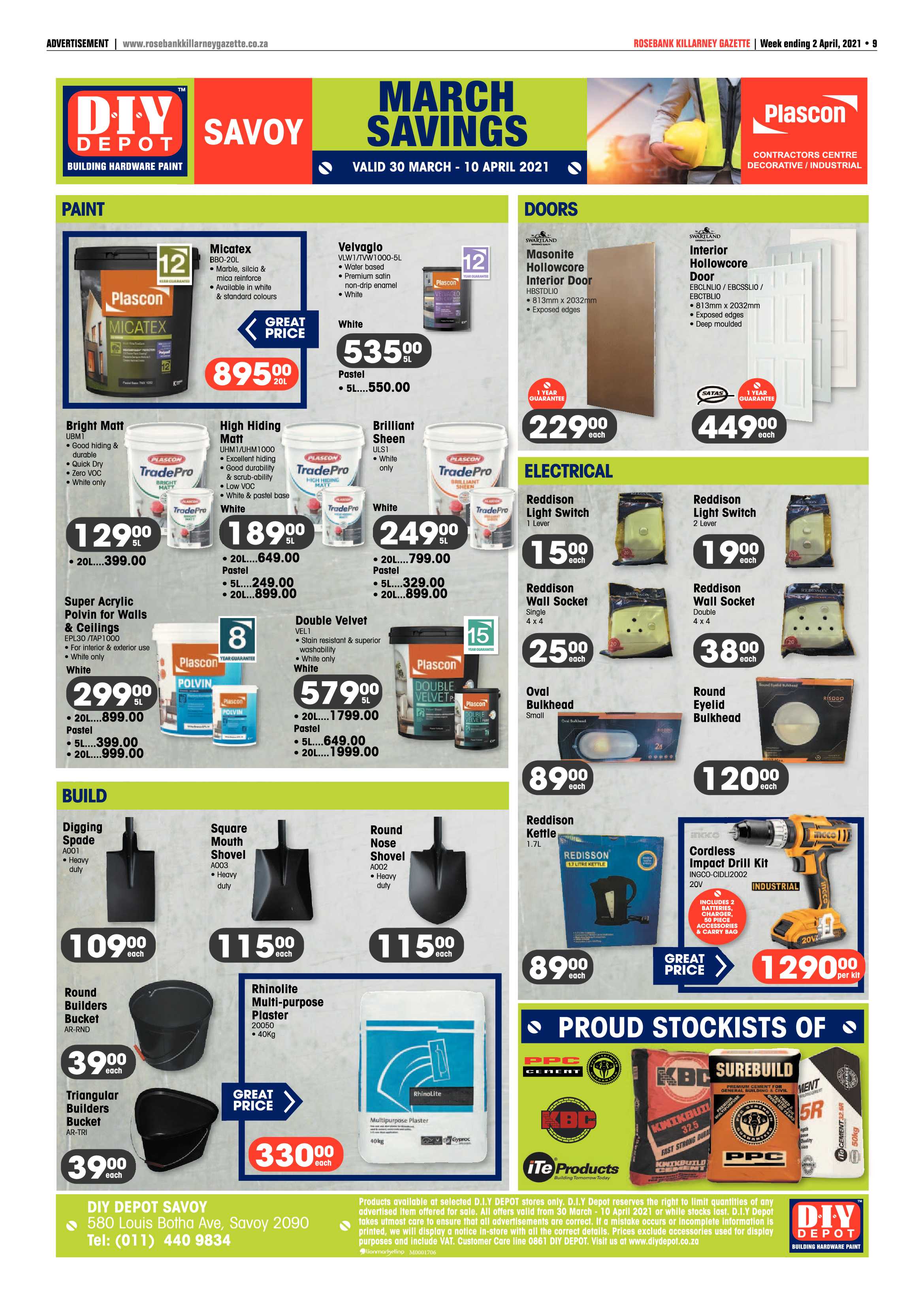 Rosebank Killarney Gazette 2 April 2021 page 9