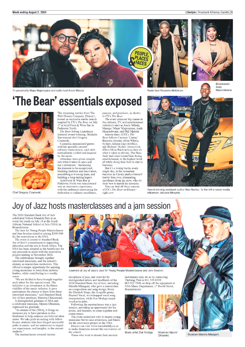 Rosebank Killarney Gazette 2 August 2024 page 13