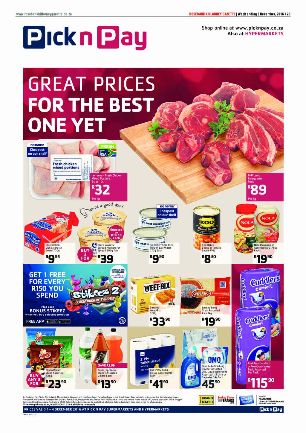 Rosebank Killarney Gazette 2 December 2016 page 25