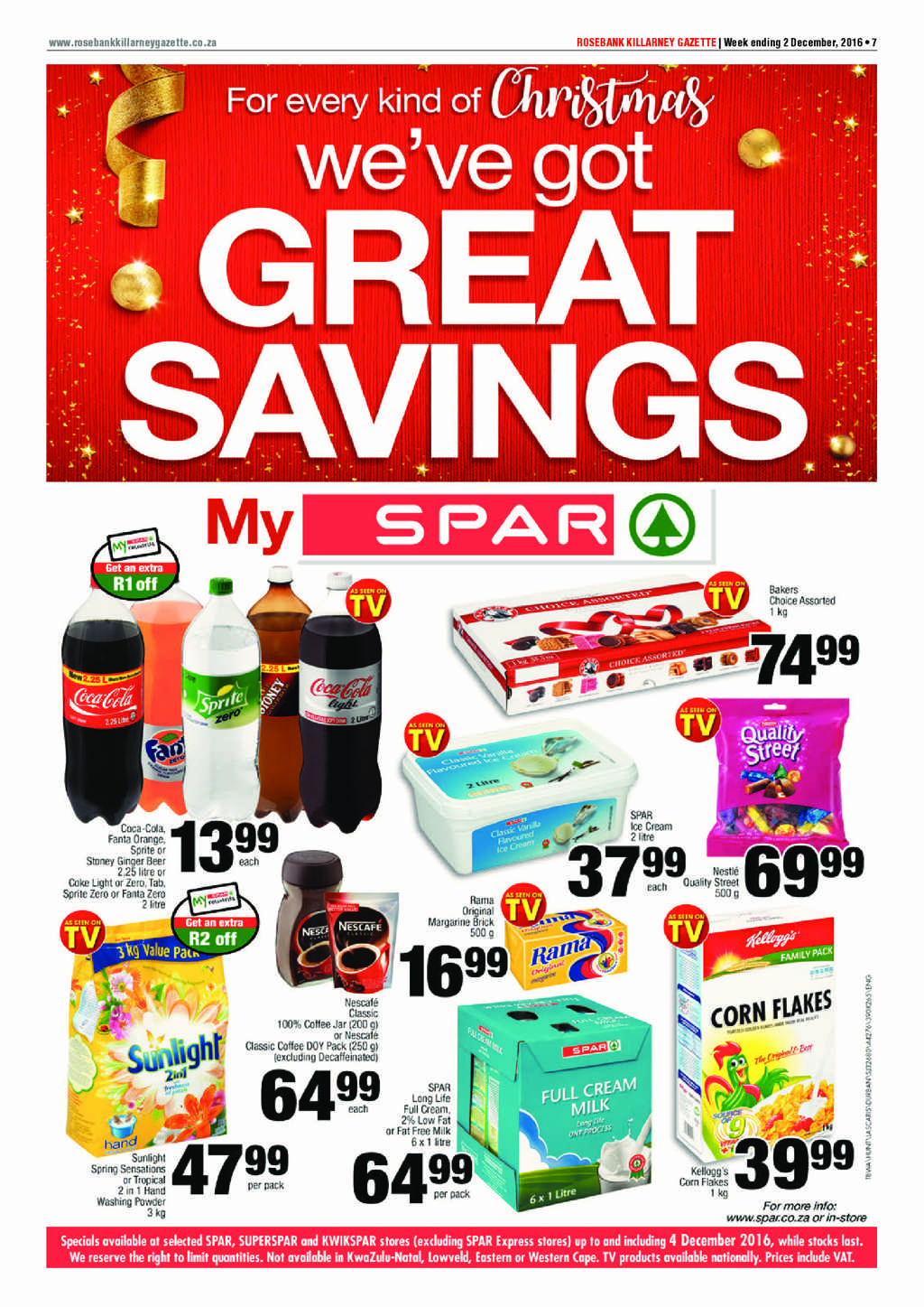 Rosebank Killarney Gazette 2 December 2016 page 7