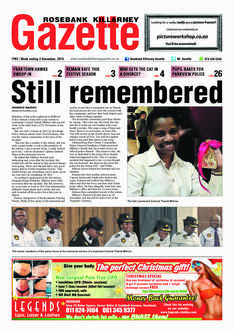 Rosebank Killarney Gazette 2 December 2016