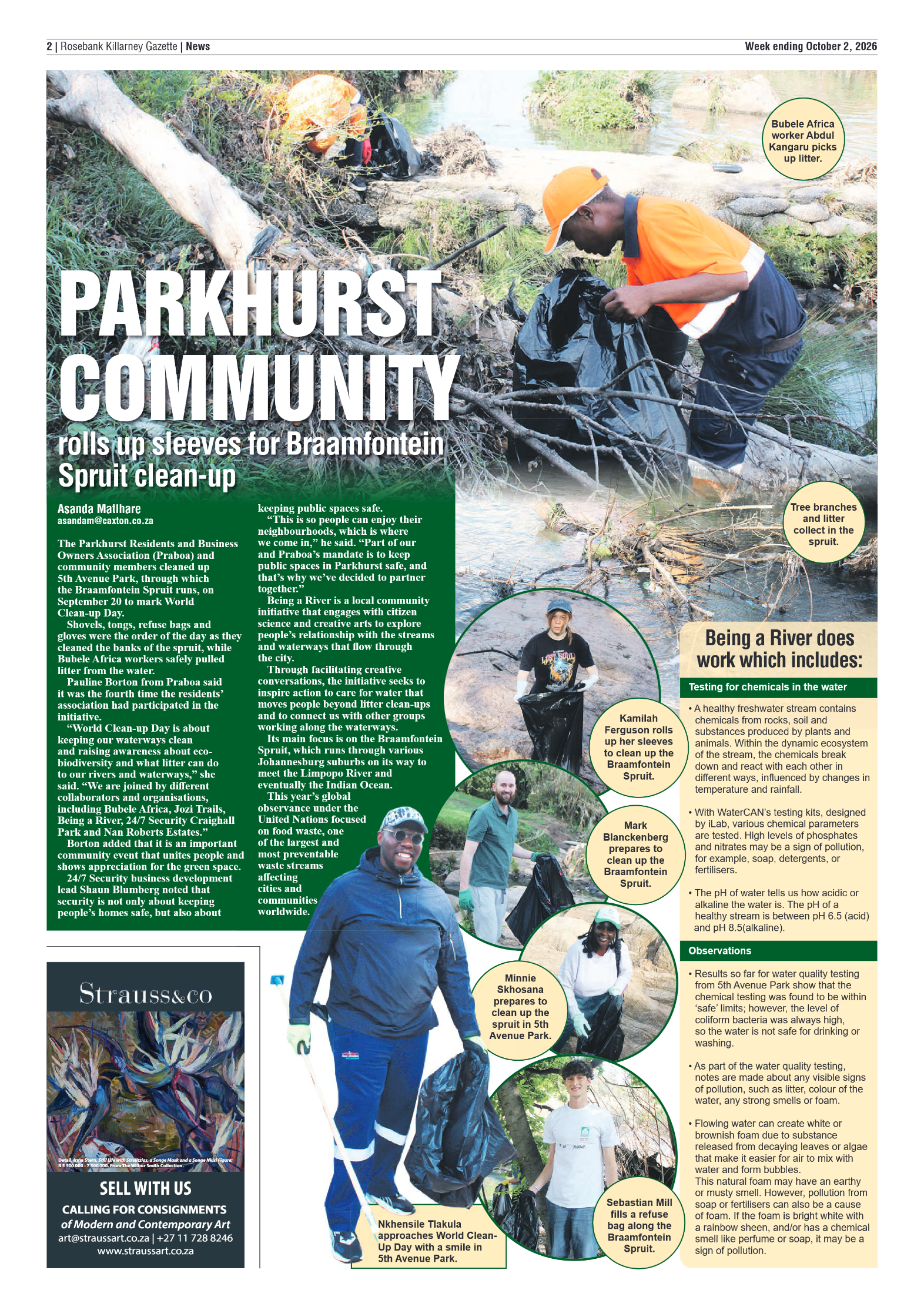 Rosebank Killarney Gazette 2 October 2026 page 2