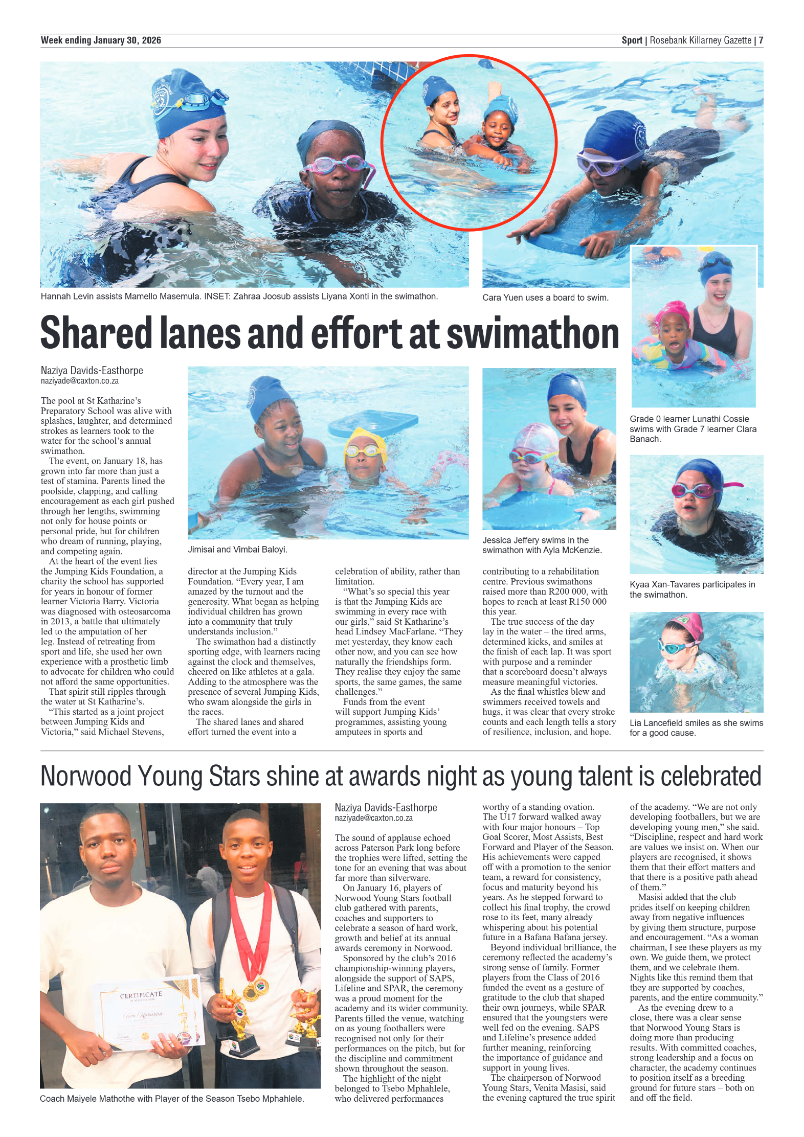 Rosebank Killarney Gazette 30 January 2026 page 7