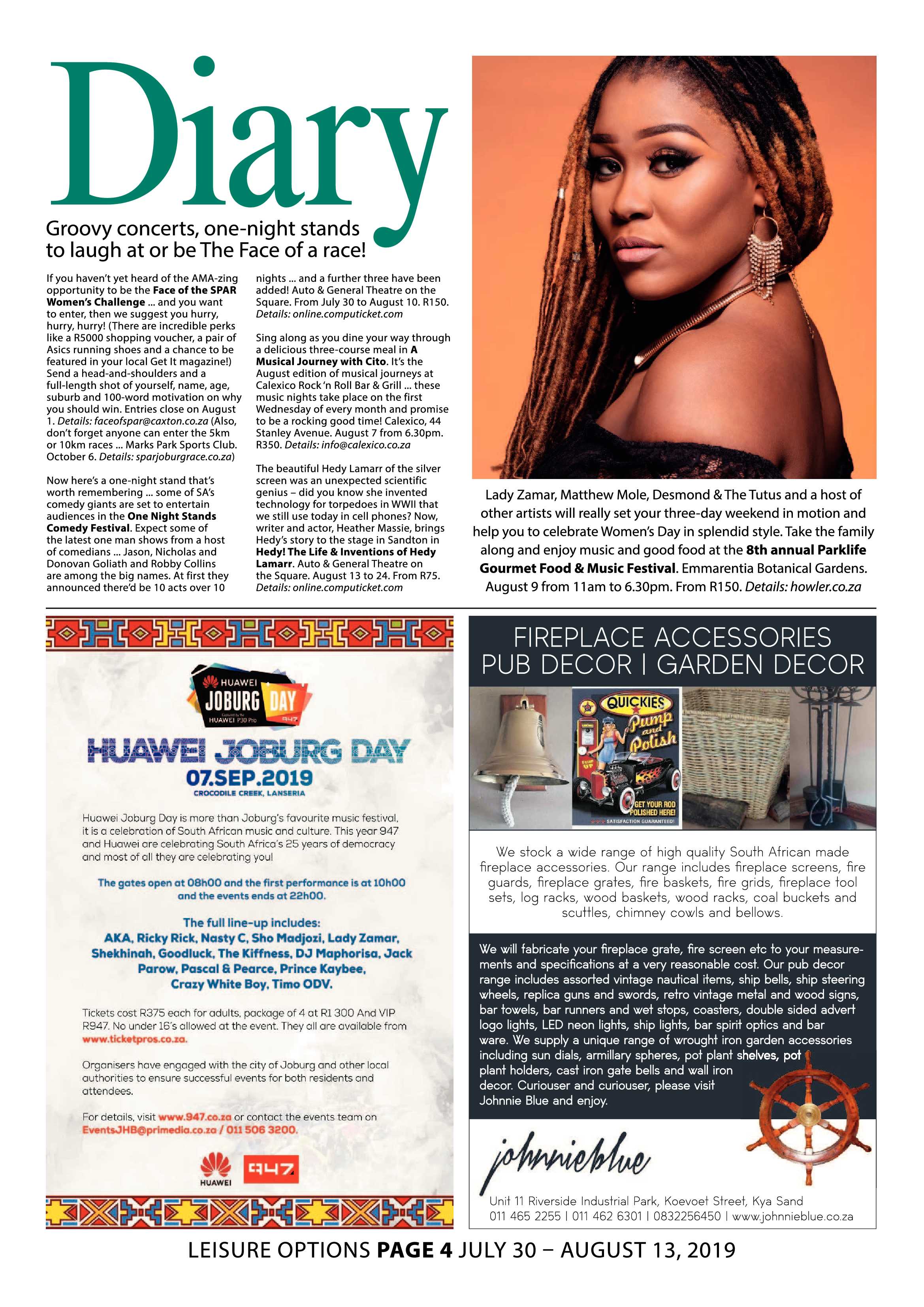 Rosebank Killarney Gazette 30 July, 2019 page 12