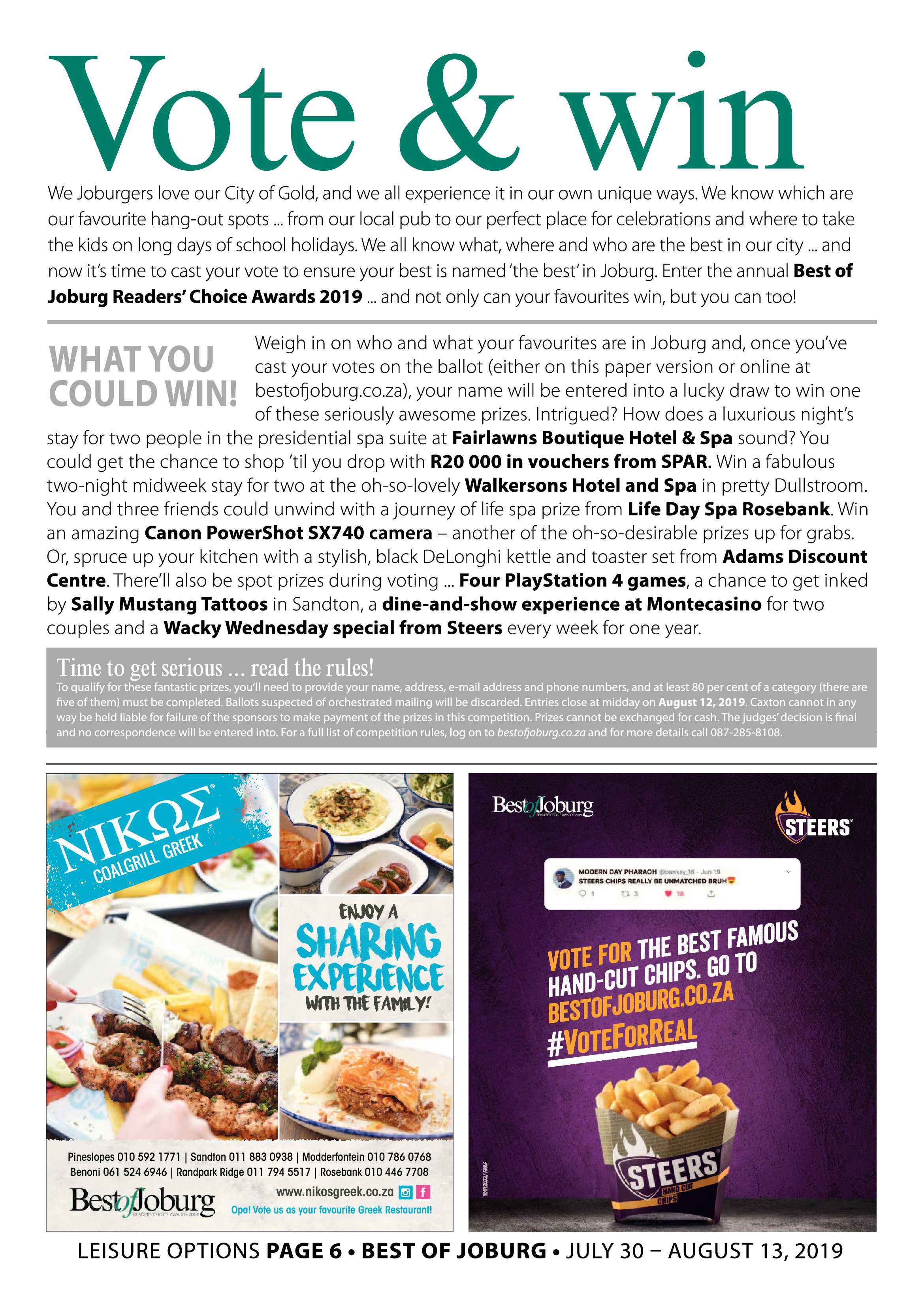 Rosebank Killarney Gazette 30 July, 2019 page 14